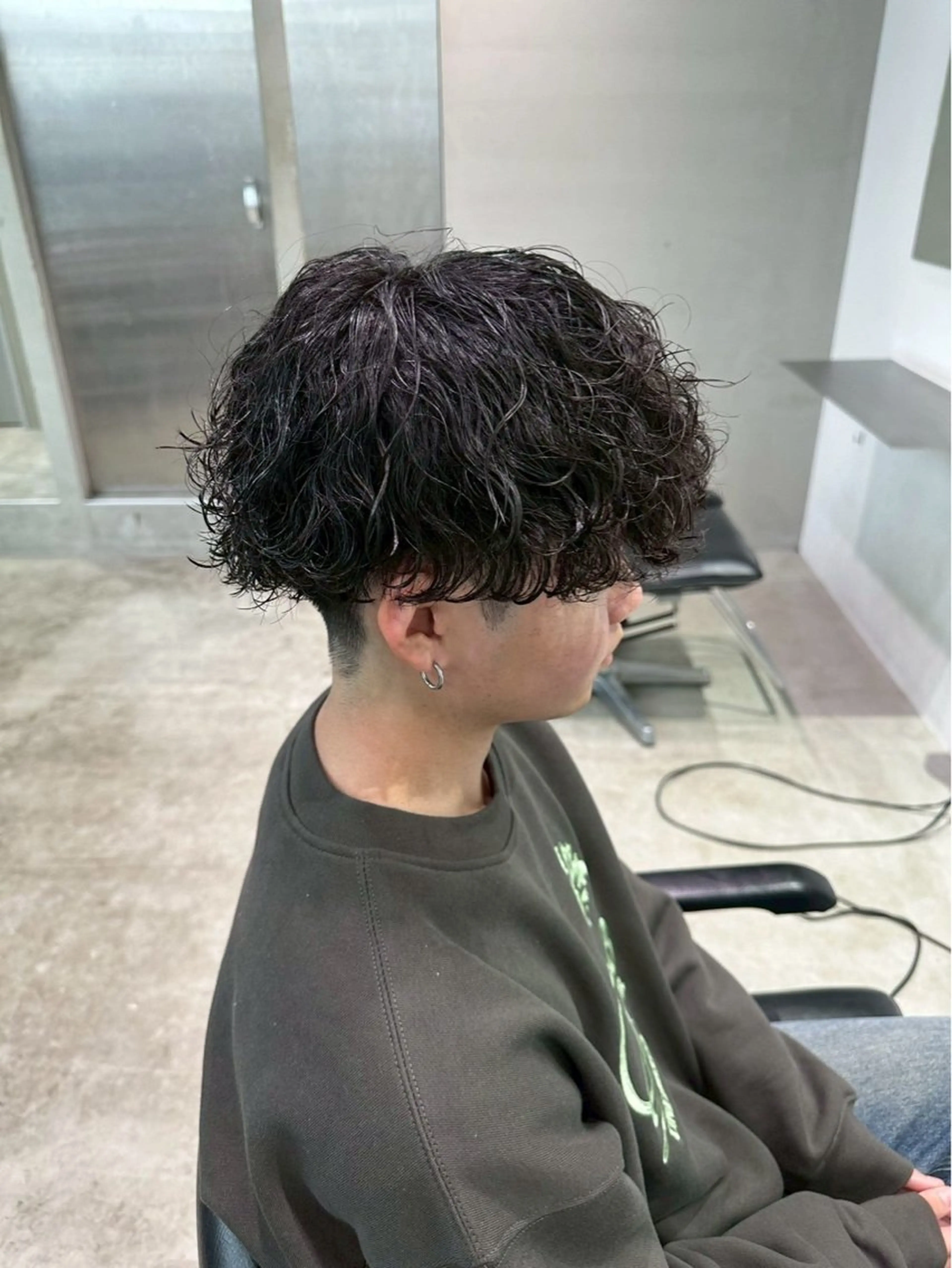 パーマ メンズ レディース／メンズ パーマ特化／内山遥斗のヘアスタイル