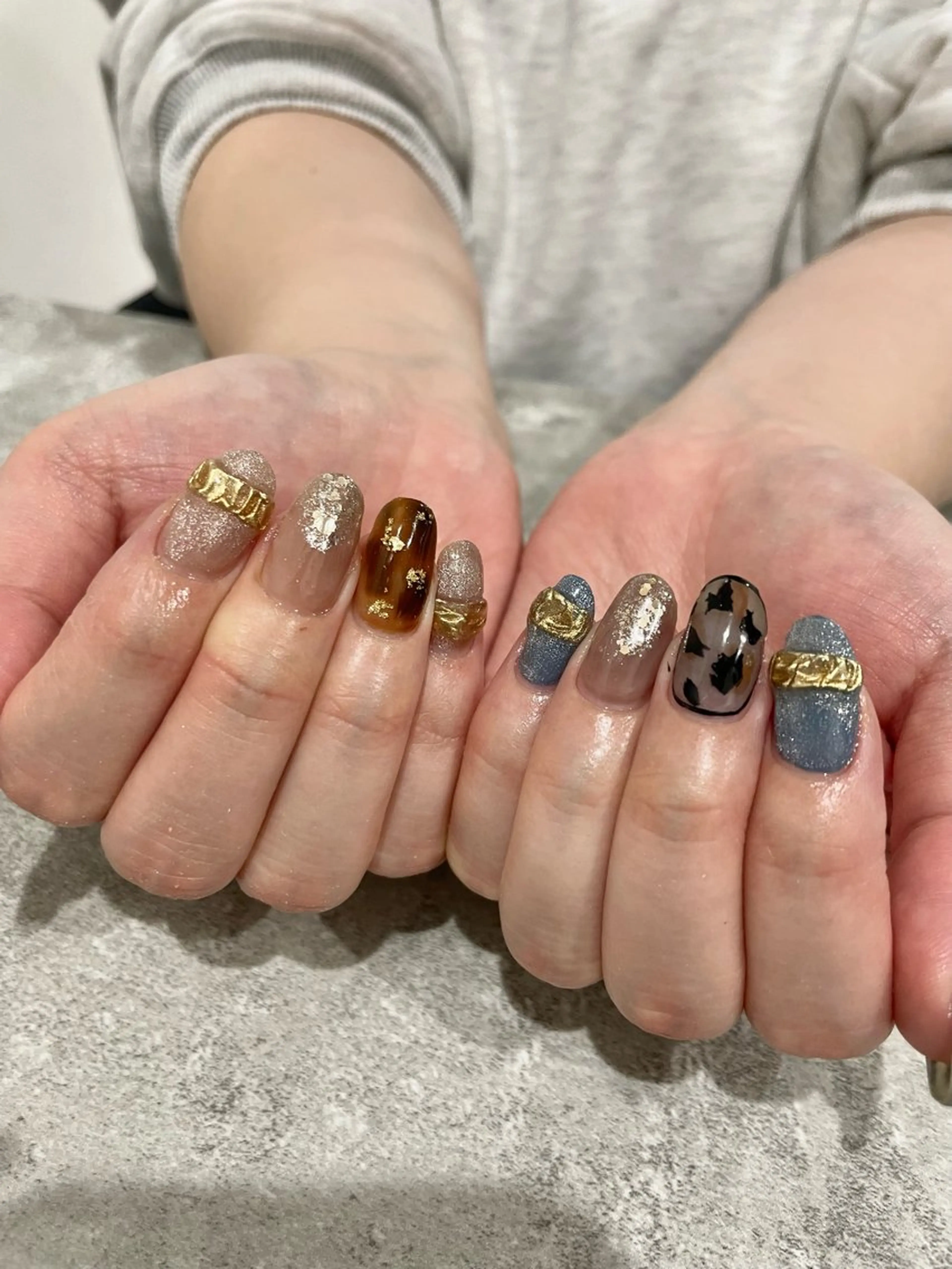 ネイル 持ち込み ハンドネイル Raviliss ♡のネイルデザイン