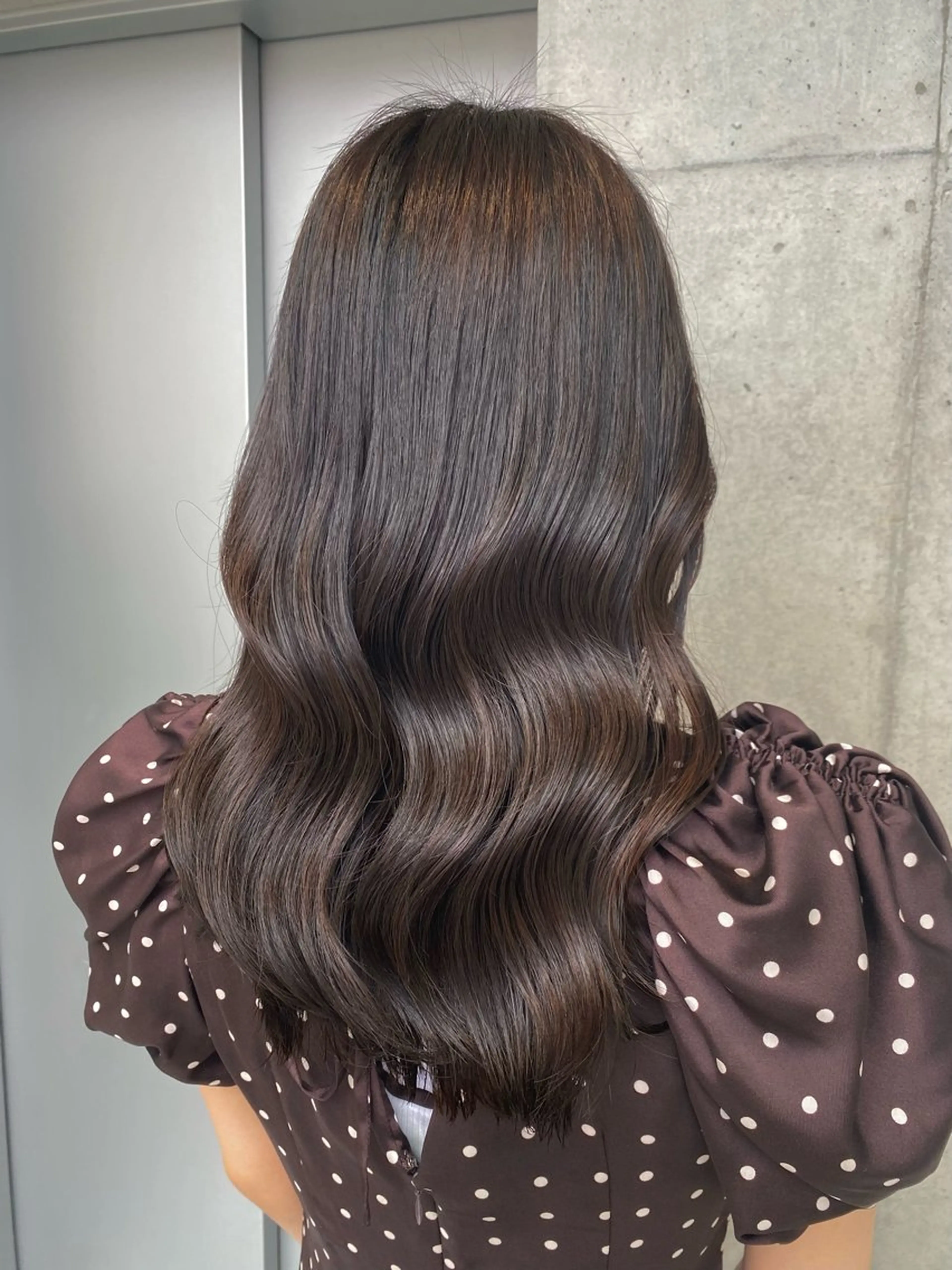 ロング カラー カット ヘアカラー トリートメント 🌫️大人韓国ヘア 🌫️naoyaのヘアスタイル