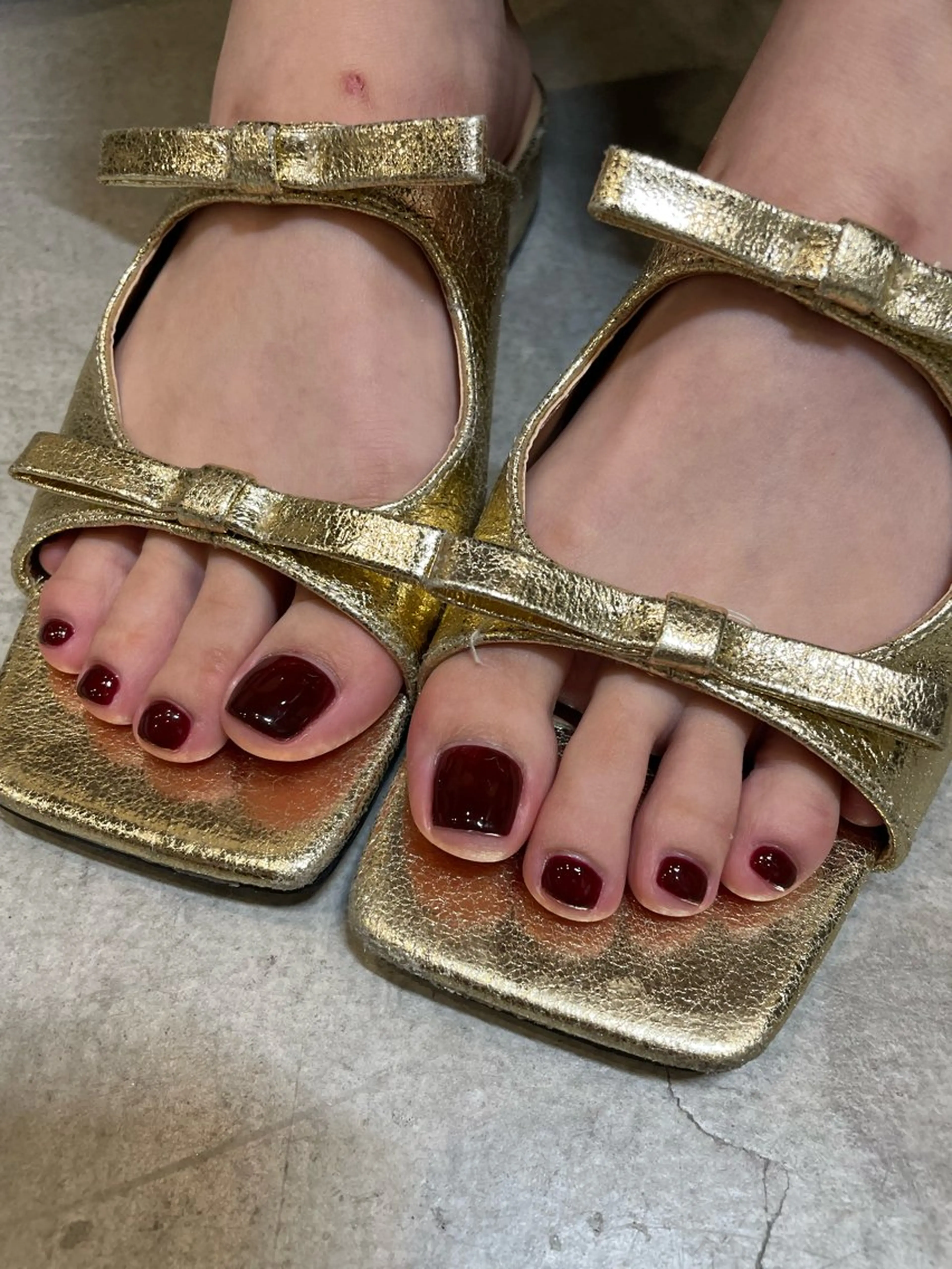 ネイル ボルドー the 25 Nail所属・tanaka 25nailのネイルデザイン