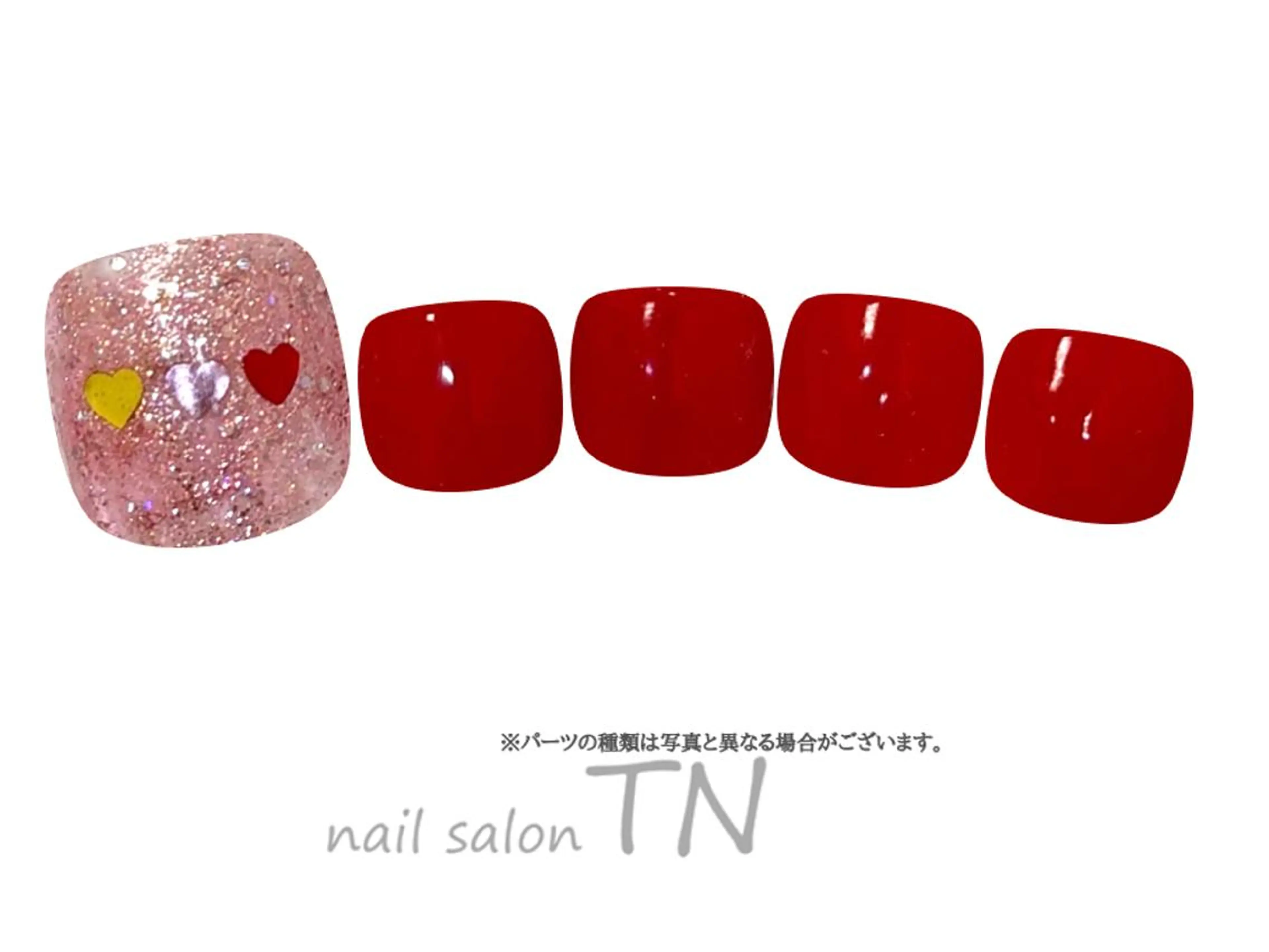 ネイル フットネイル 矢川 まどかのネイルデザイン