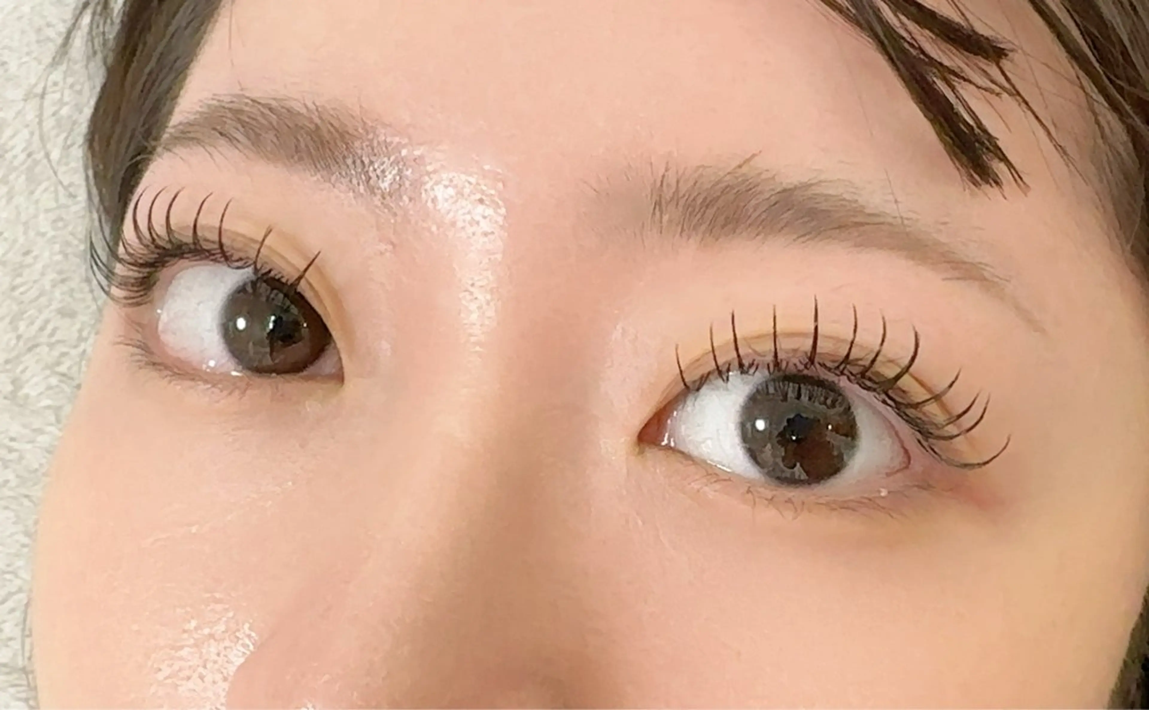 マツエク・マツパ フラットラッシュ L·ヒヒ アイラッシュのマツエク・マツパデザイン