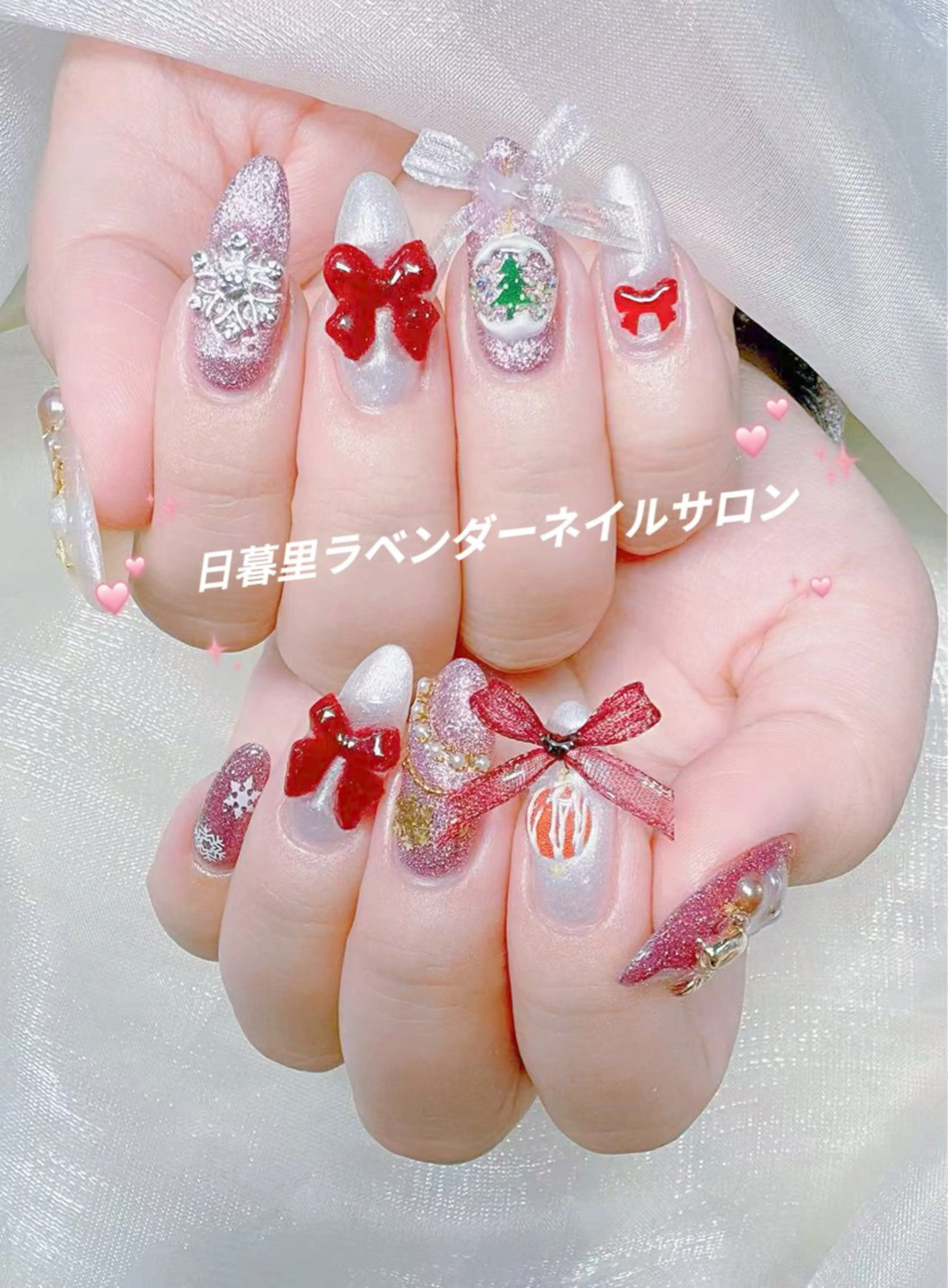 ネイル ラベンダー💖日暮里 ルル💖ネイルのネイルデザイン