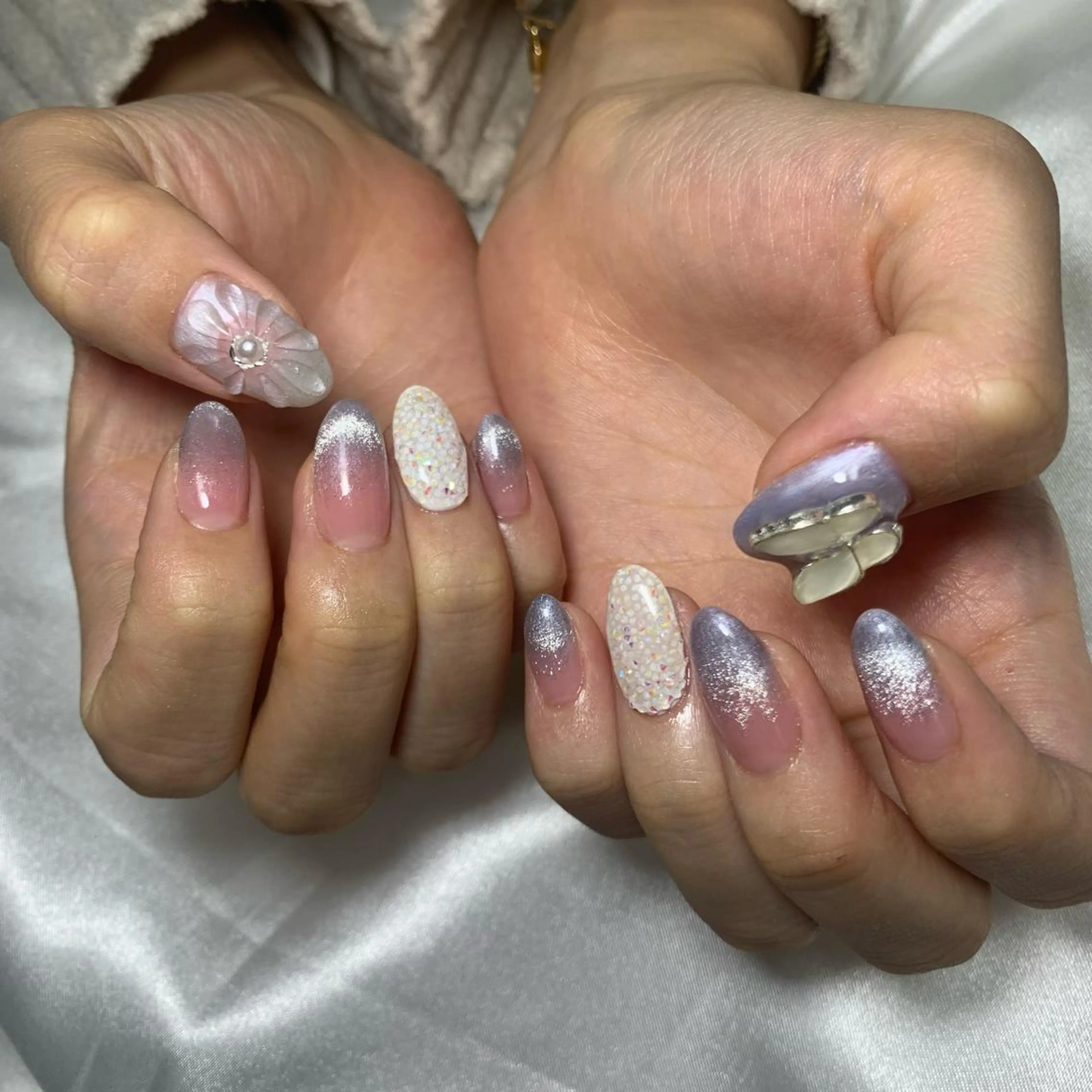 ネイル マグネットネイル happiness nailのネイルデザイン