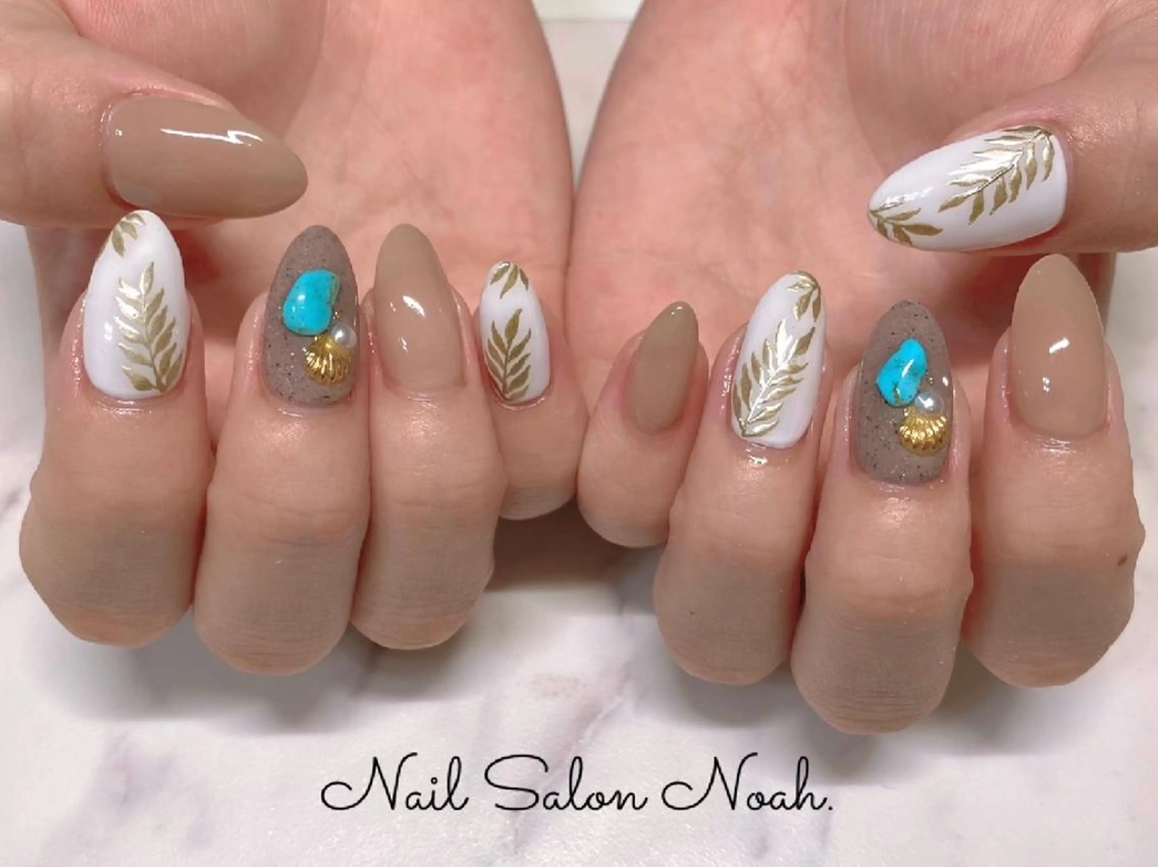 ネイル 持ち込み ハンドネイル Nail Salon Noah.のネイルデザイン