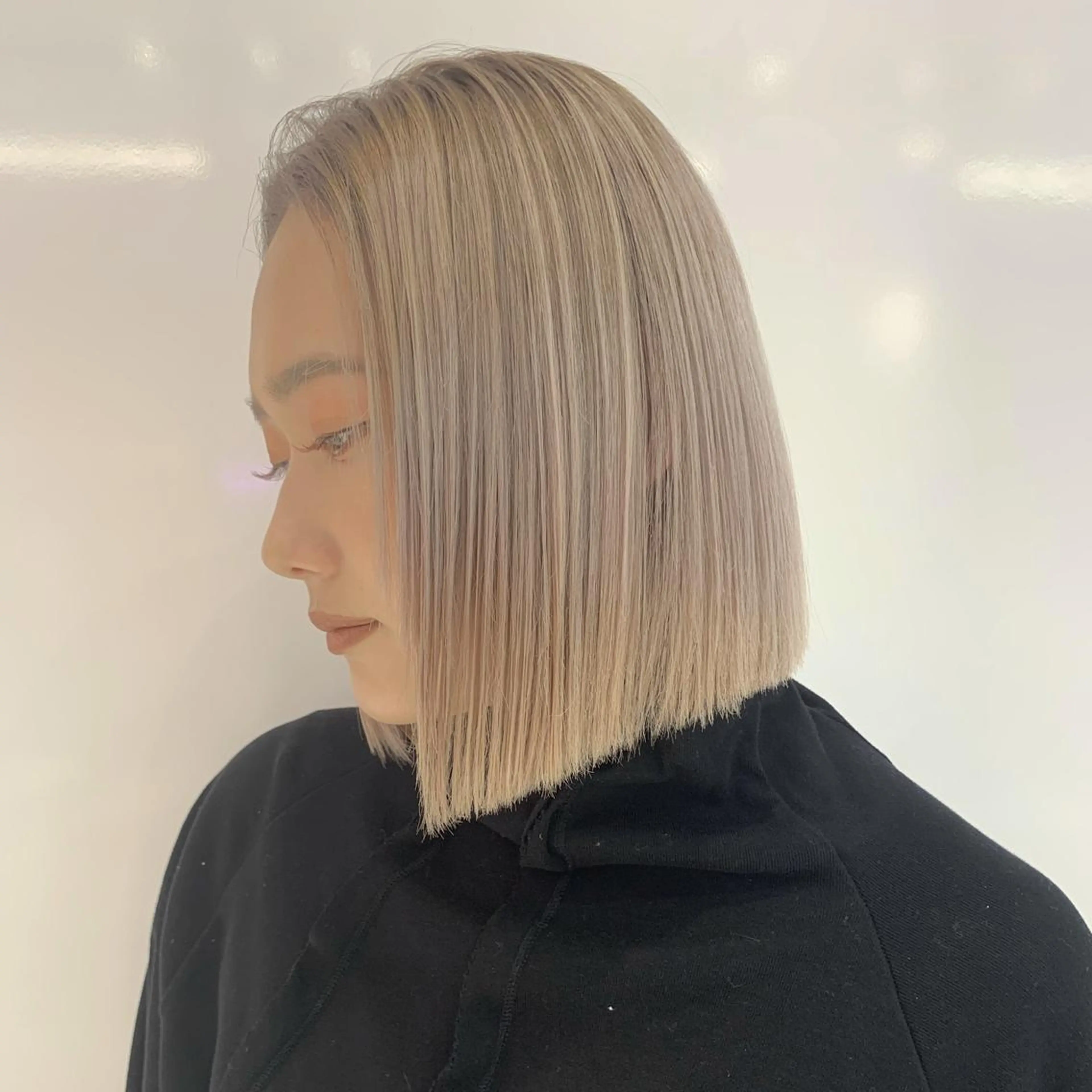 ミディアム カラー カット ヘアカラー トリートメント レイヤー/ブリーチ HIKARU ♡のヘアスタイル