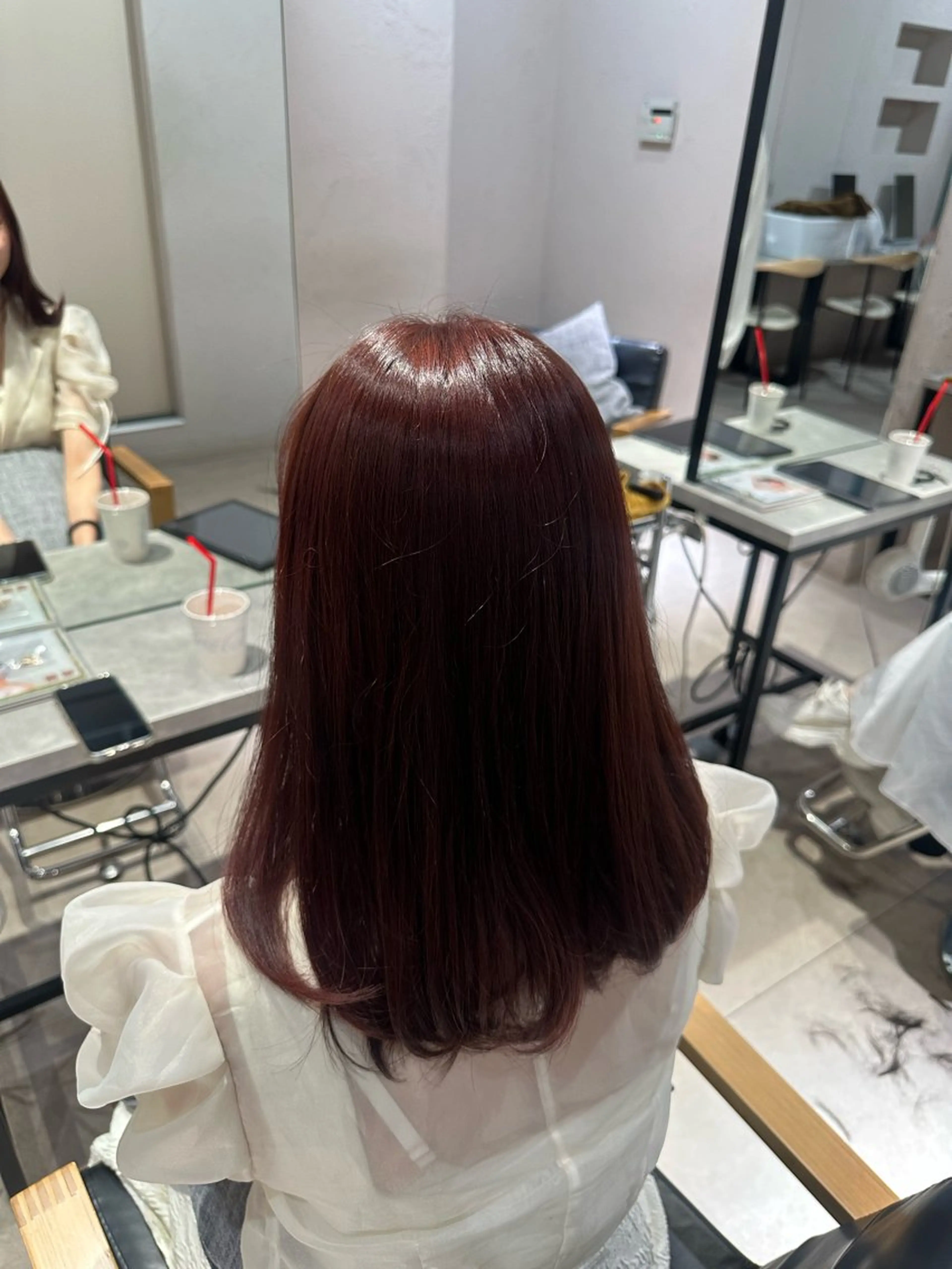 セミロング トリートメント Unami/新宿 TSUKIのヘアスタイル
