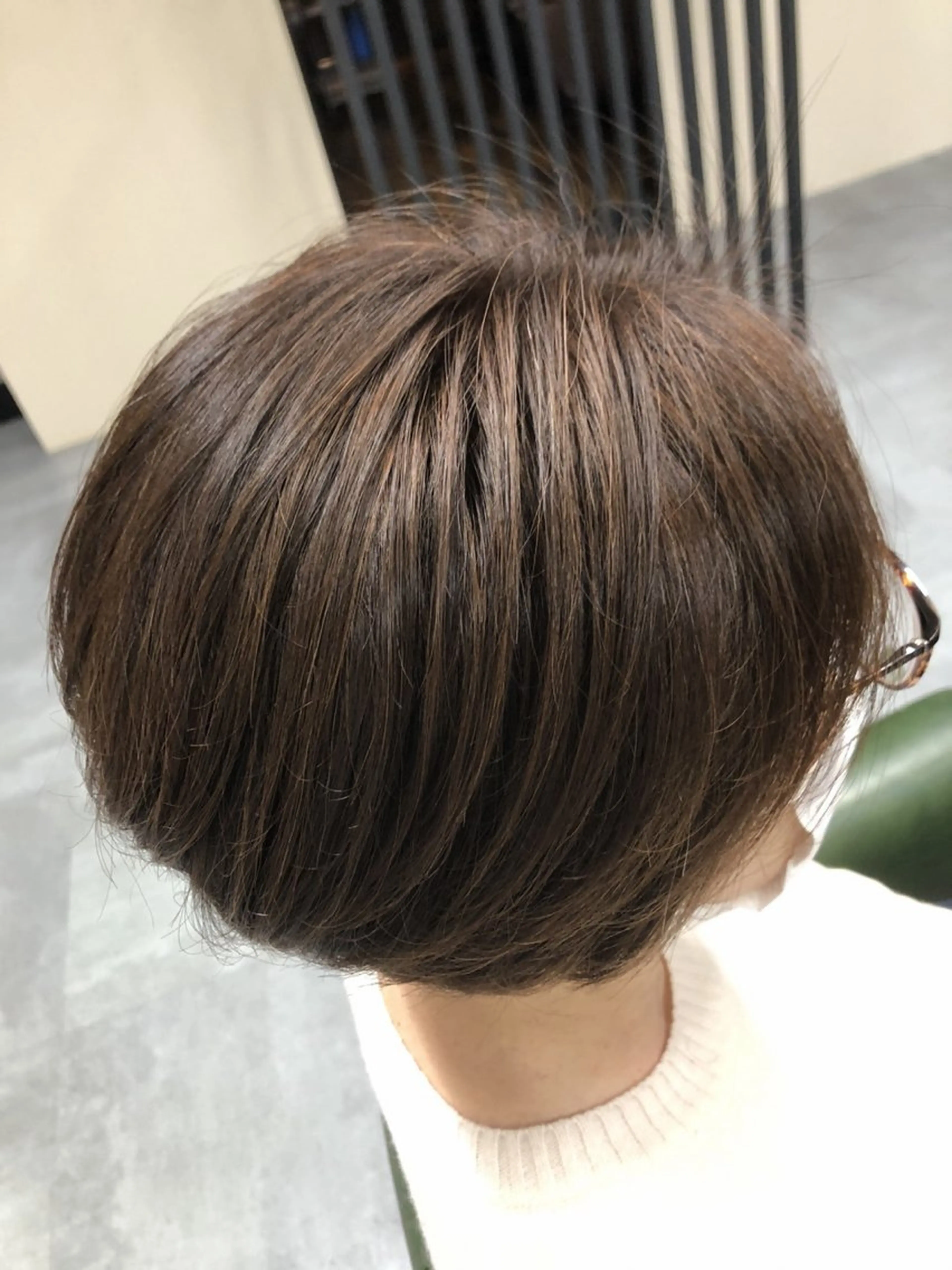 白髪染めカラーの写真