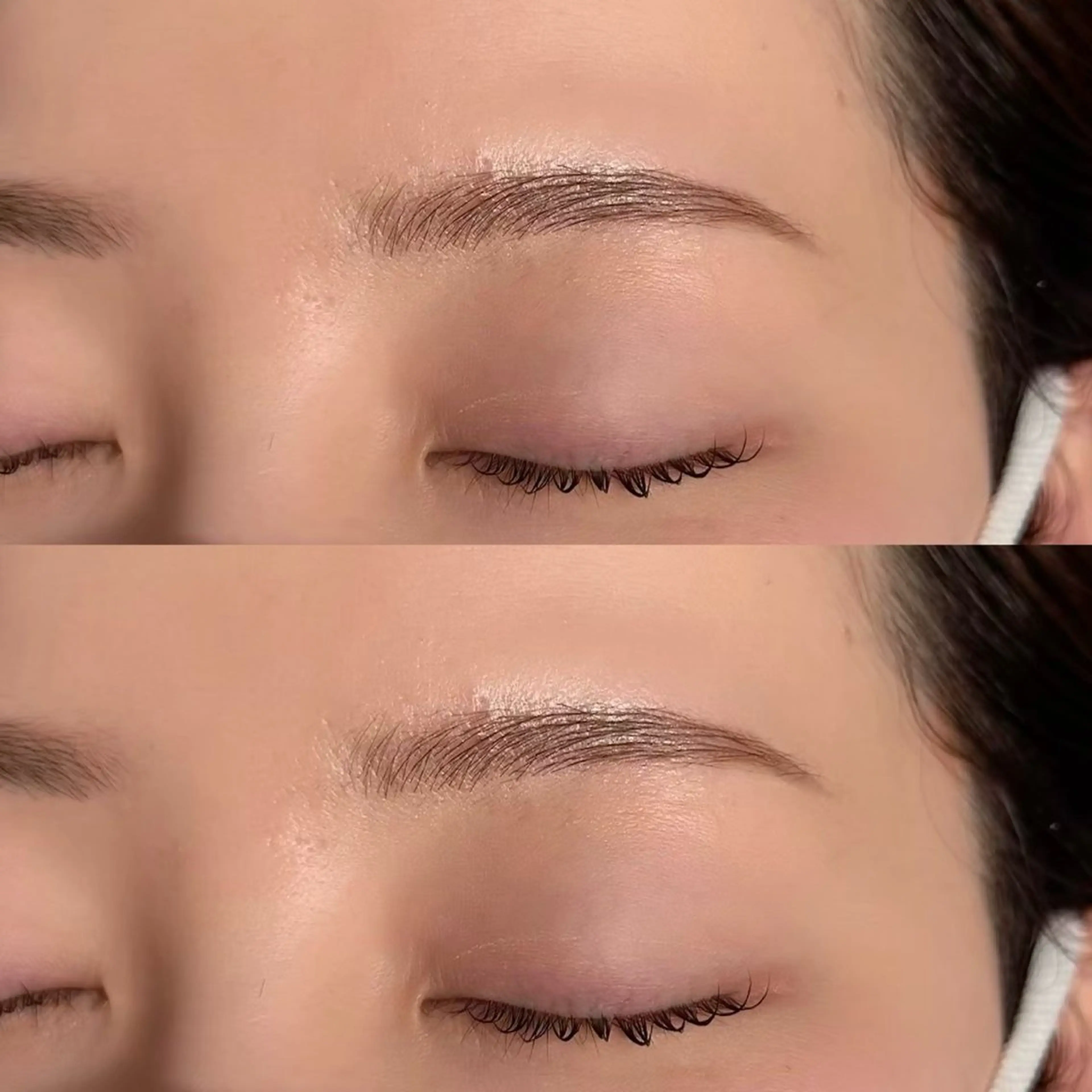 【新規様優先】 ✨アイブロウスタイリング＋上まつげパーマ✨メイク込み/補足説明必ずお読みくださいの写真