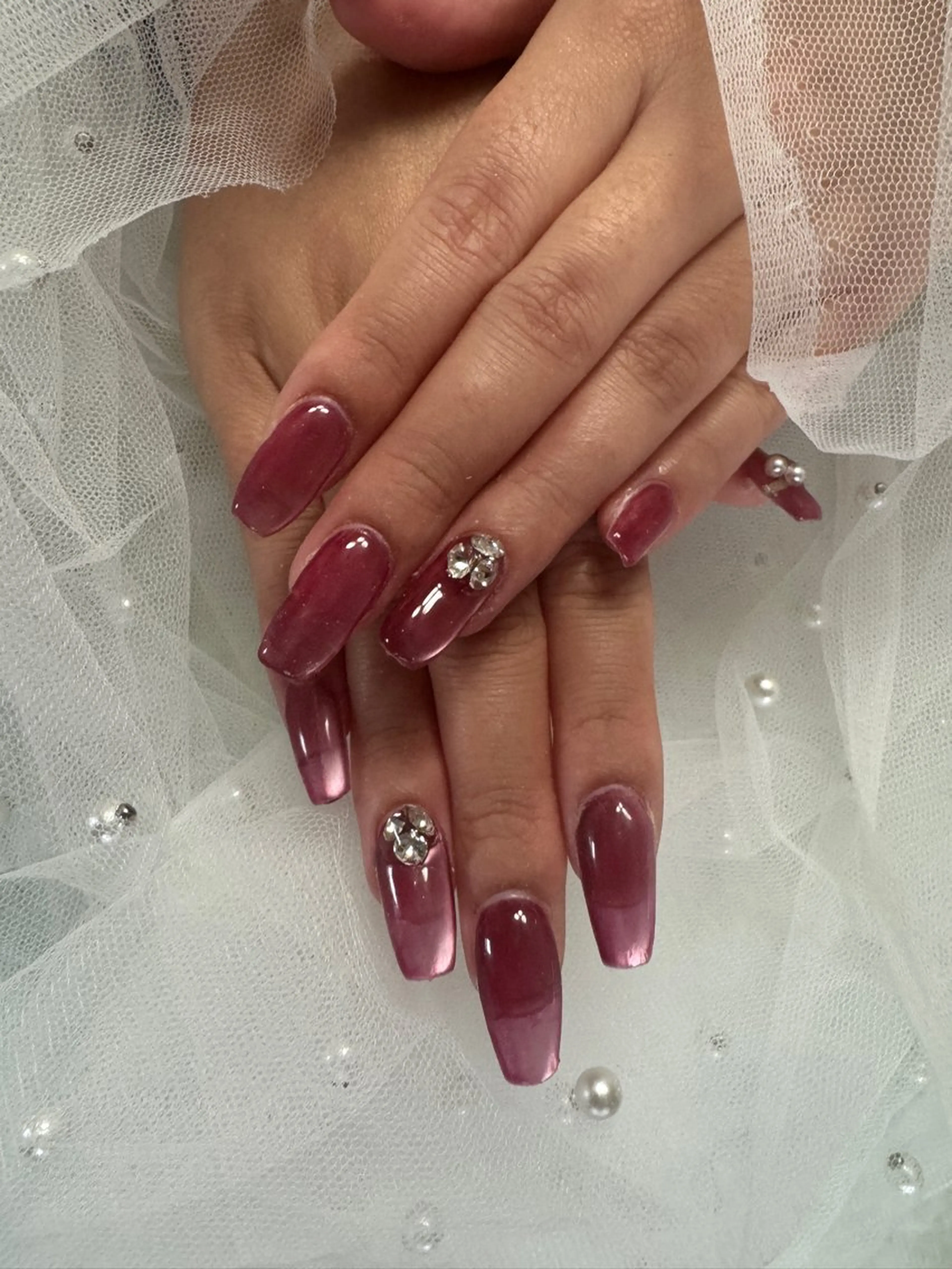 ネイル マグネットネイル ハンドネイル ネイリスト♡ AYAKOのネイルデザイン