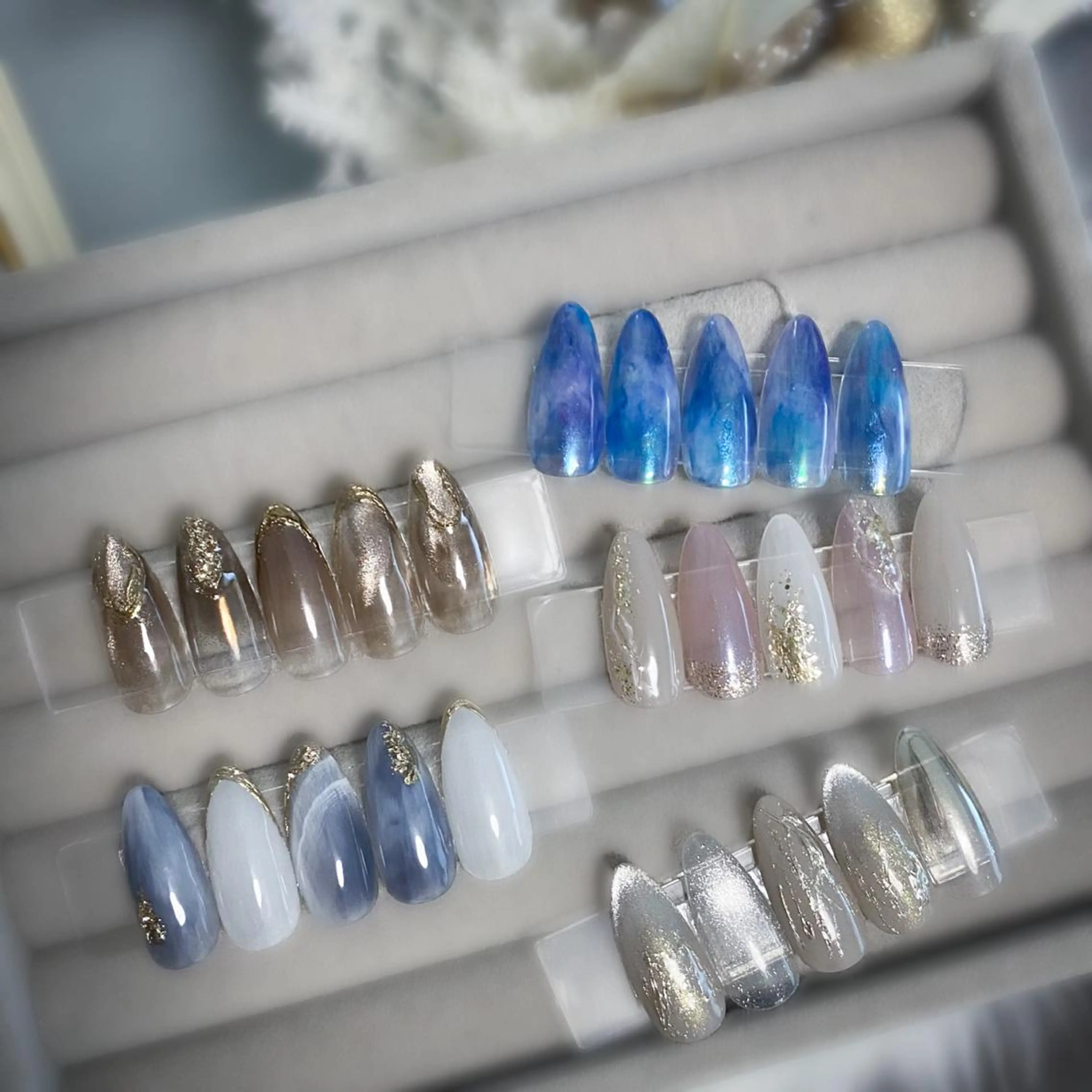 ネイル &.nail/ ニュアンス/持込み可のネイルデザイン