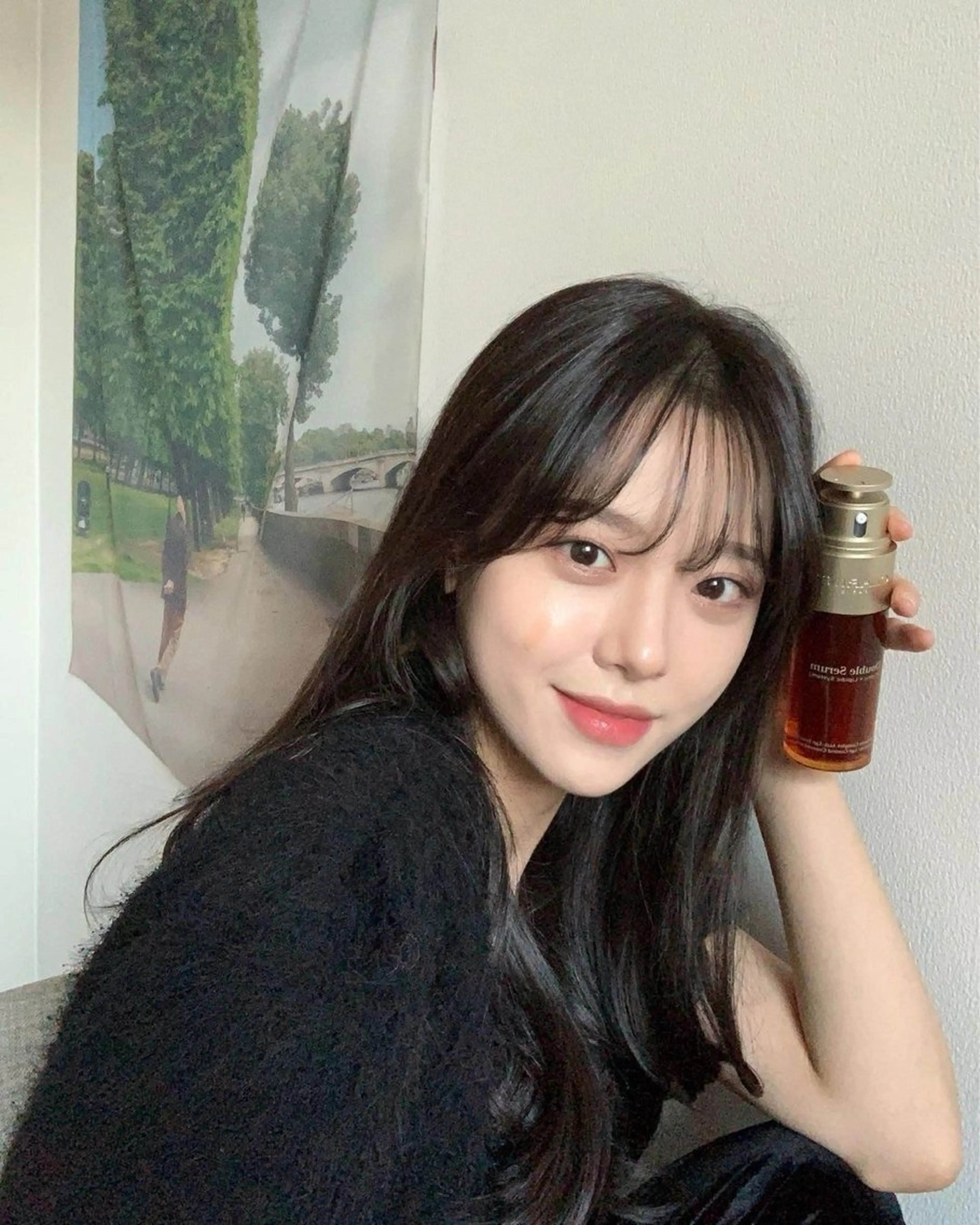 セミロング カラー カット ヘアカラー トリートメント 莉乃/縮毛矯正/髪質 改善/艶カラーのヘアスタイル