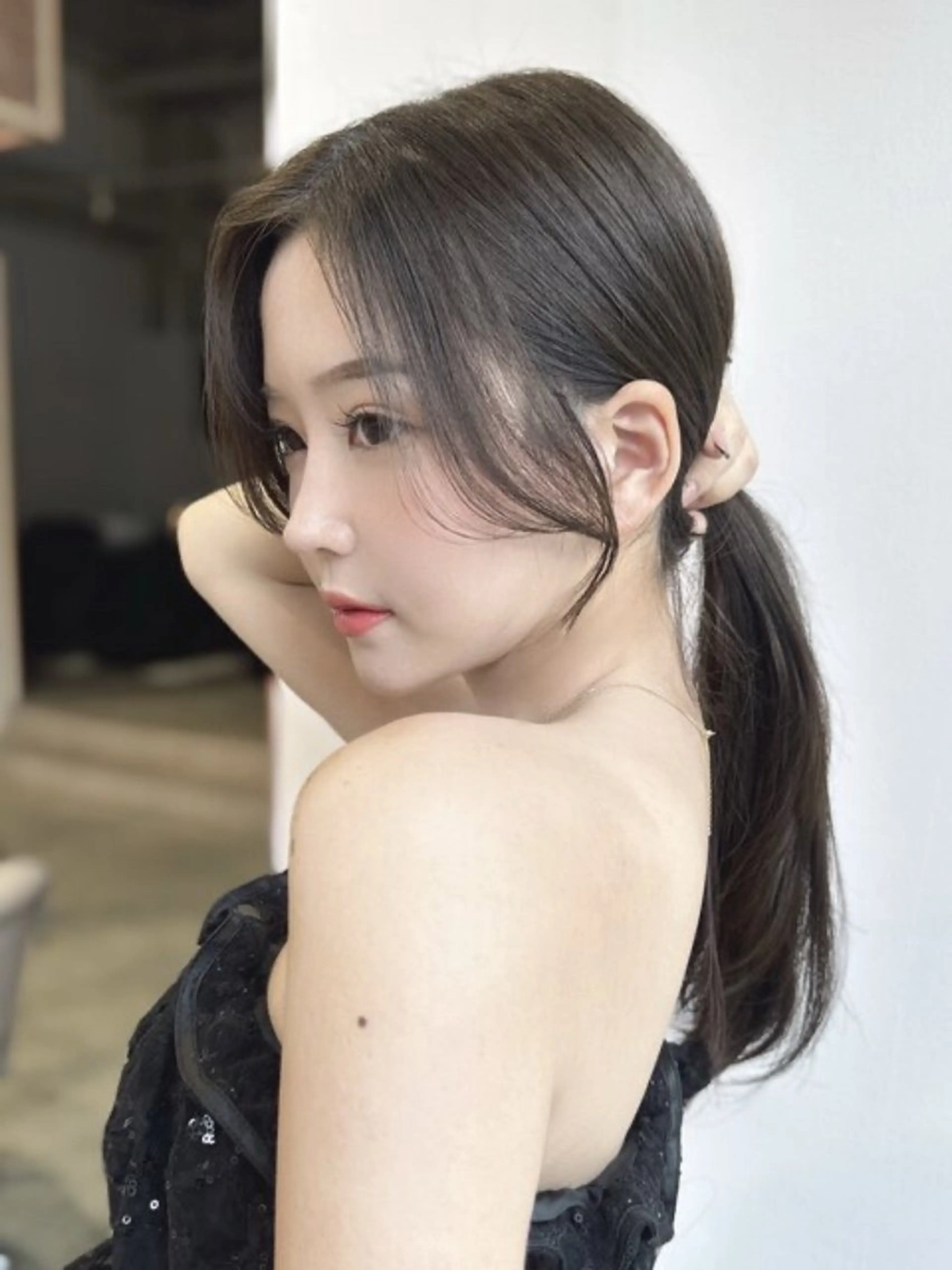 【平日限定🦋🫧】小顔カット+透明感カラー+TRの写真