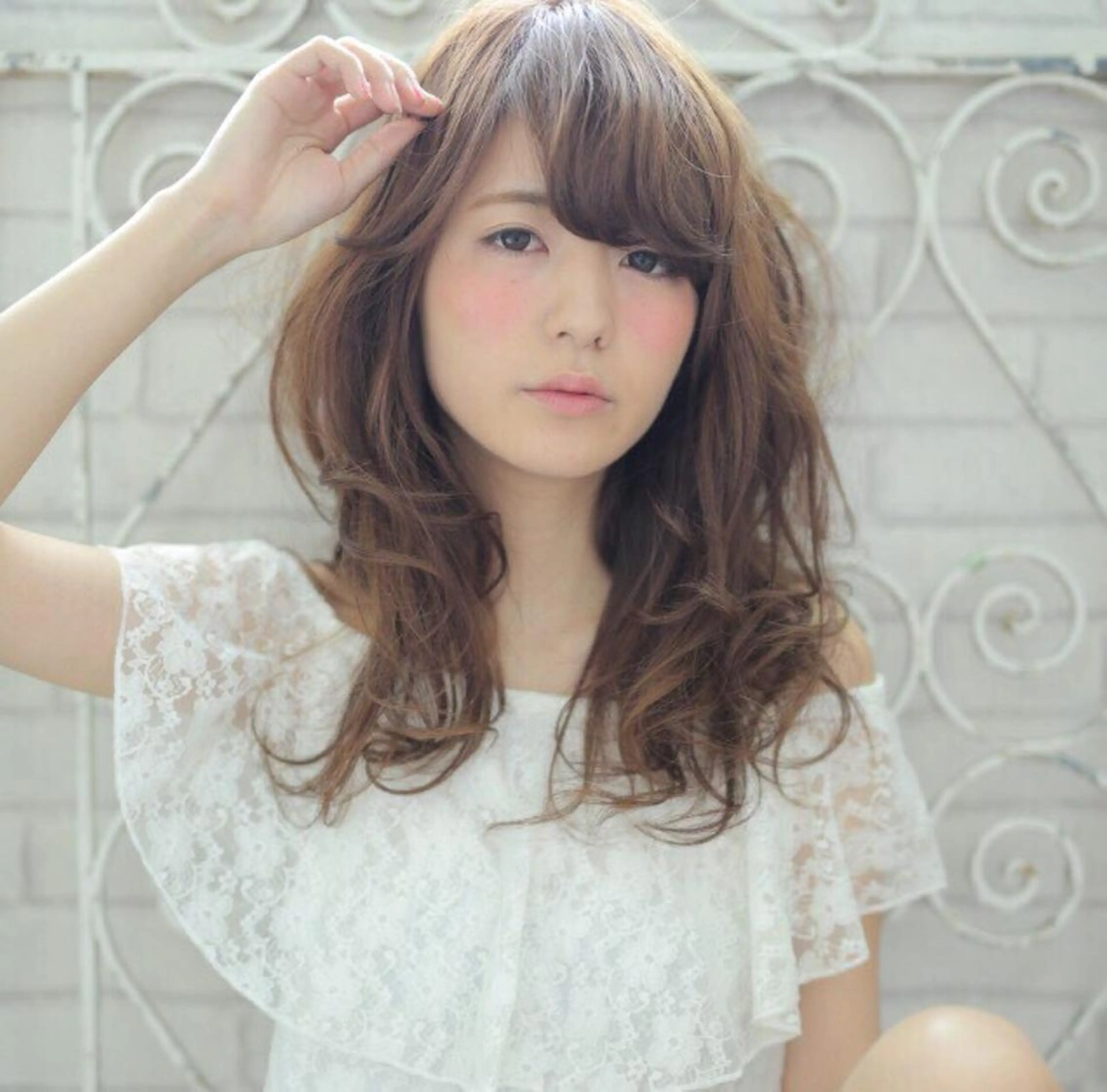 セミロング ヘアーメイクlucia所属・KEN ZOのヘアスタイル