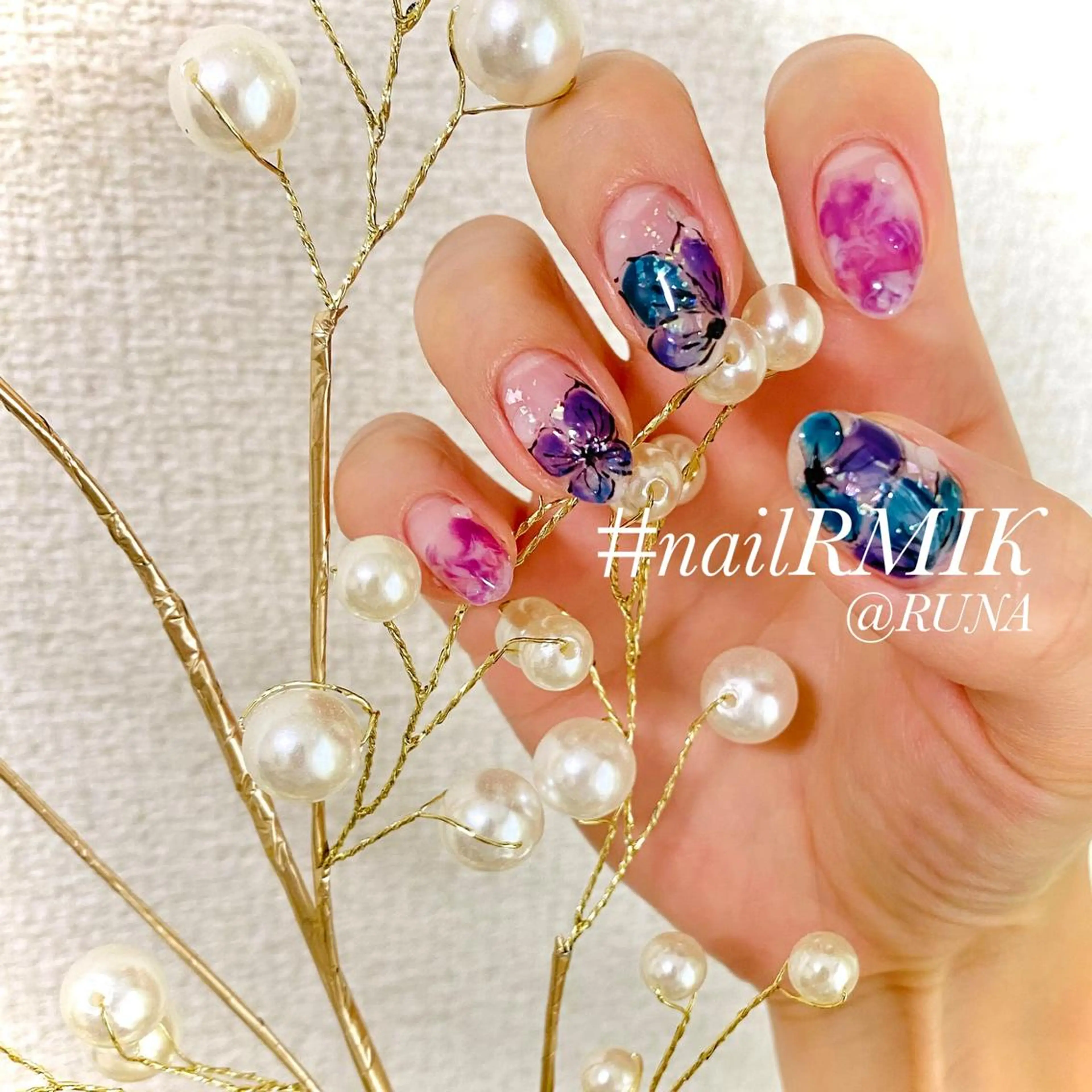 ネイル ハンドネイル nailsalon RMIKのネイルデザイン