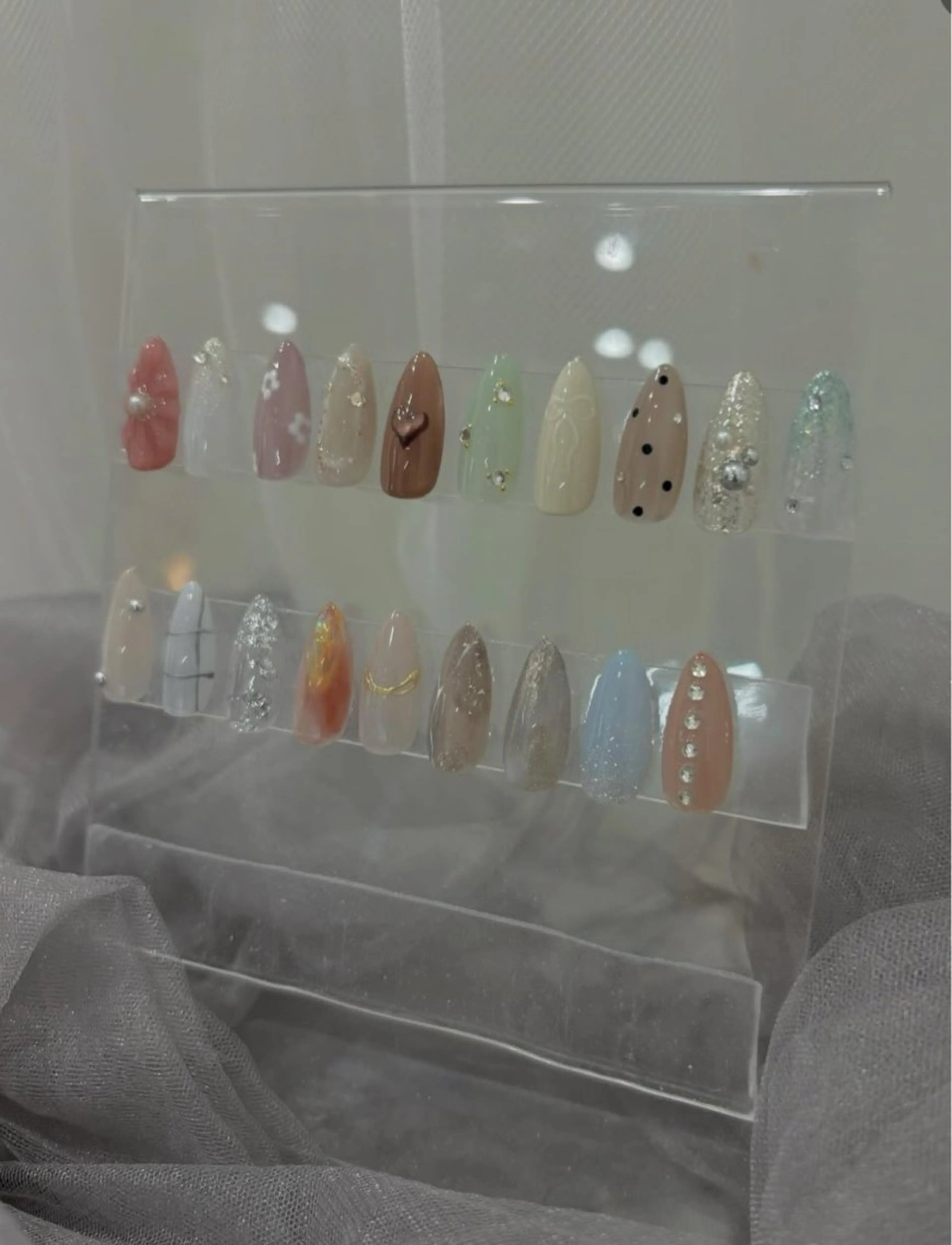 【オフ無し】サンプル2本アートの写真