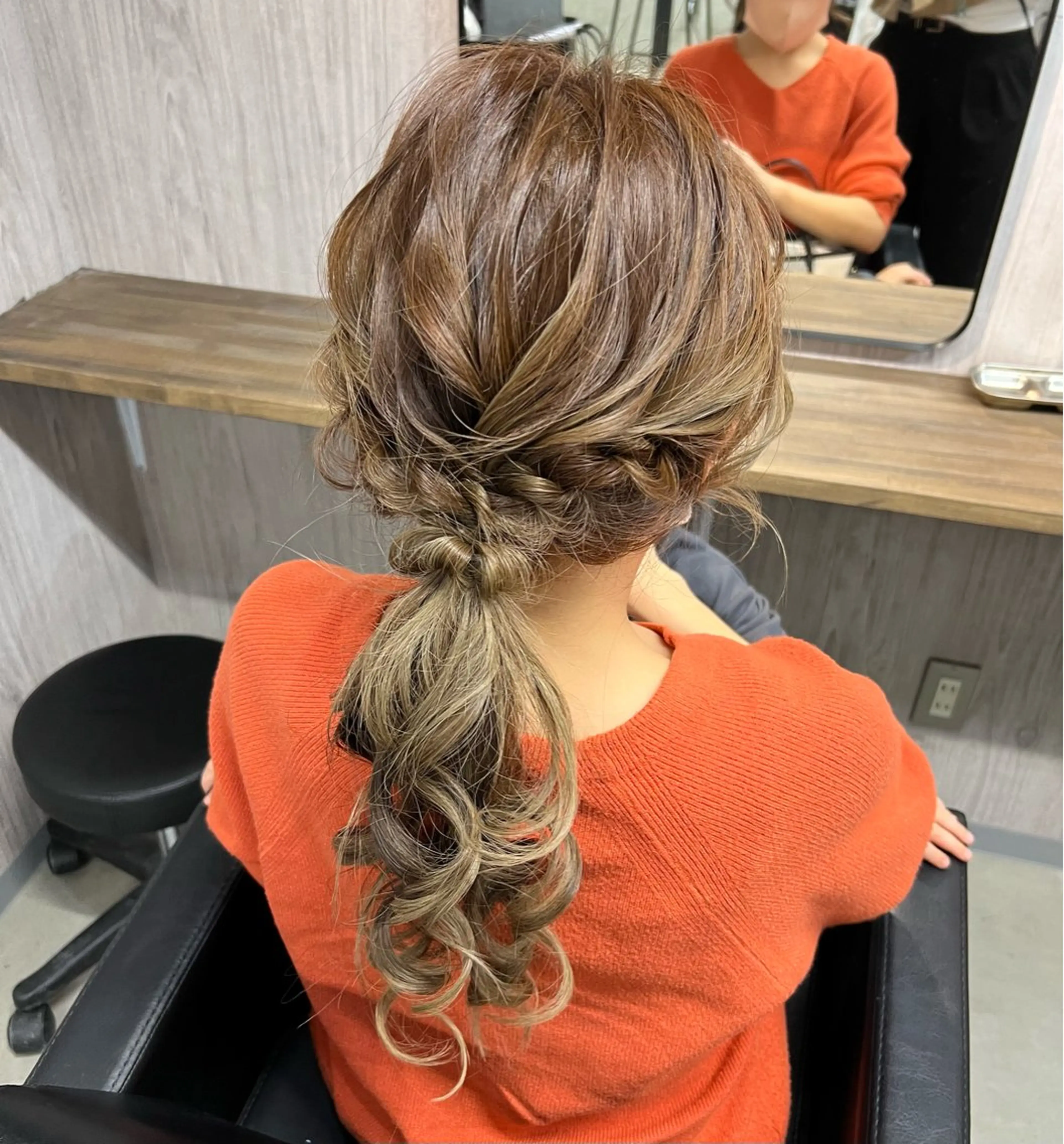 ロング lafit kaede/韓国ヘアのヘアスタイル