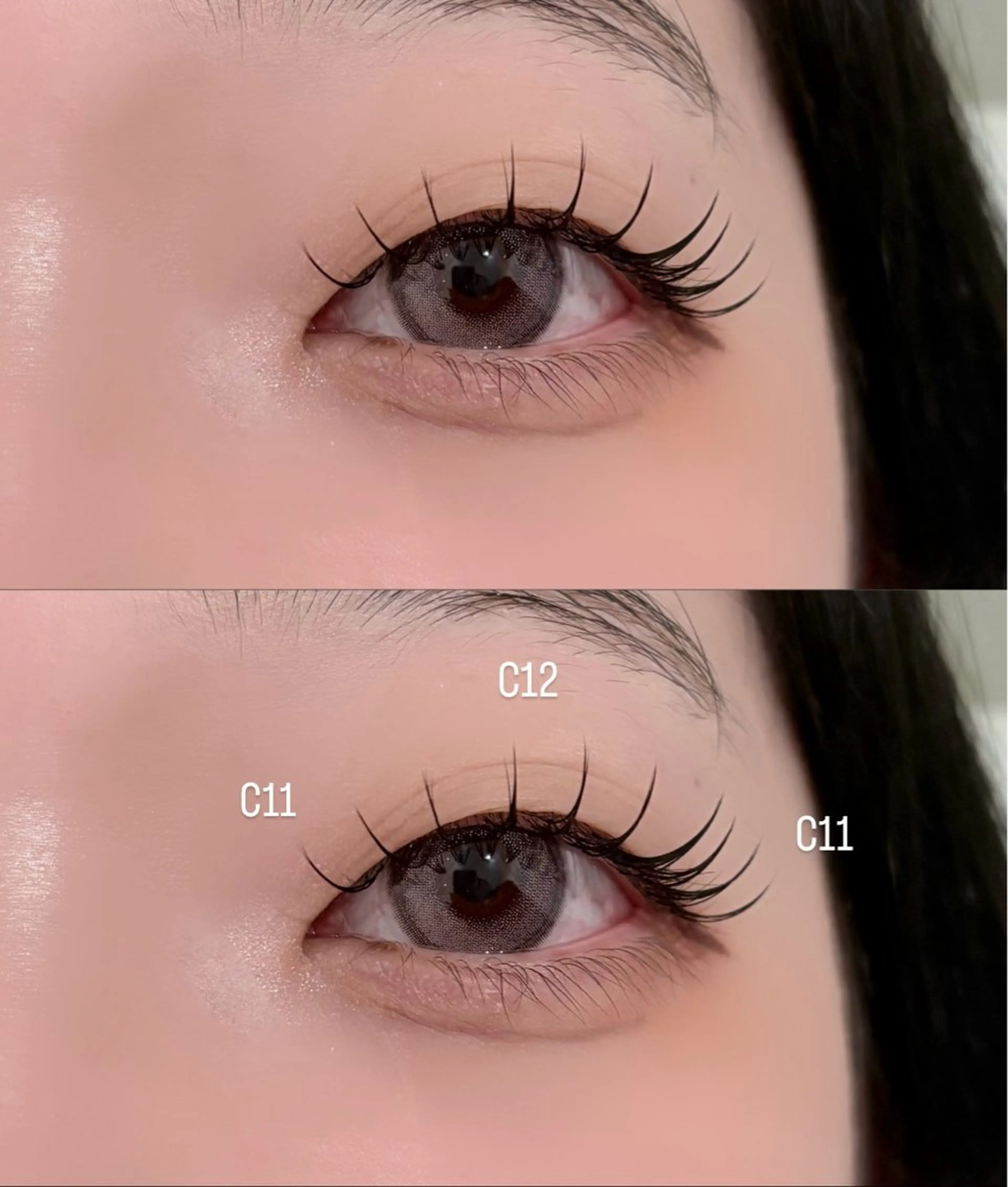 マツエク・マツパ ミンク meRK manamiのマツエク・マツパデザイン