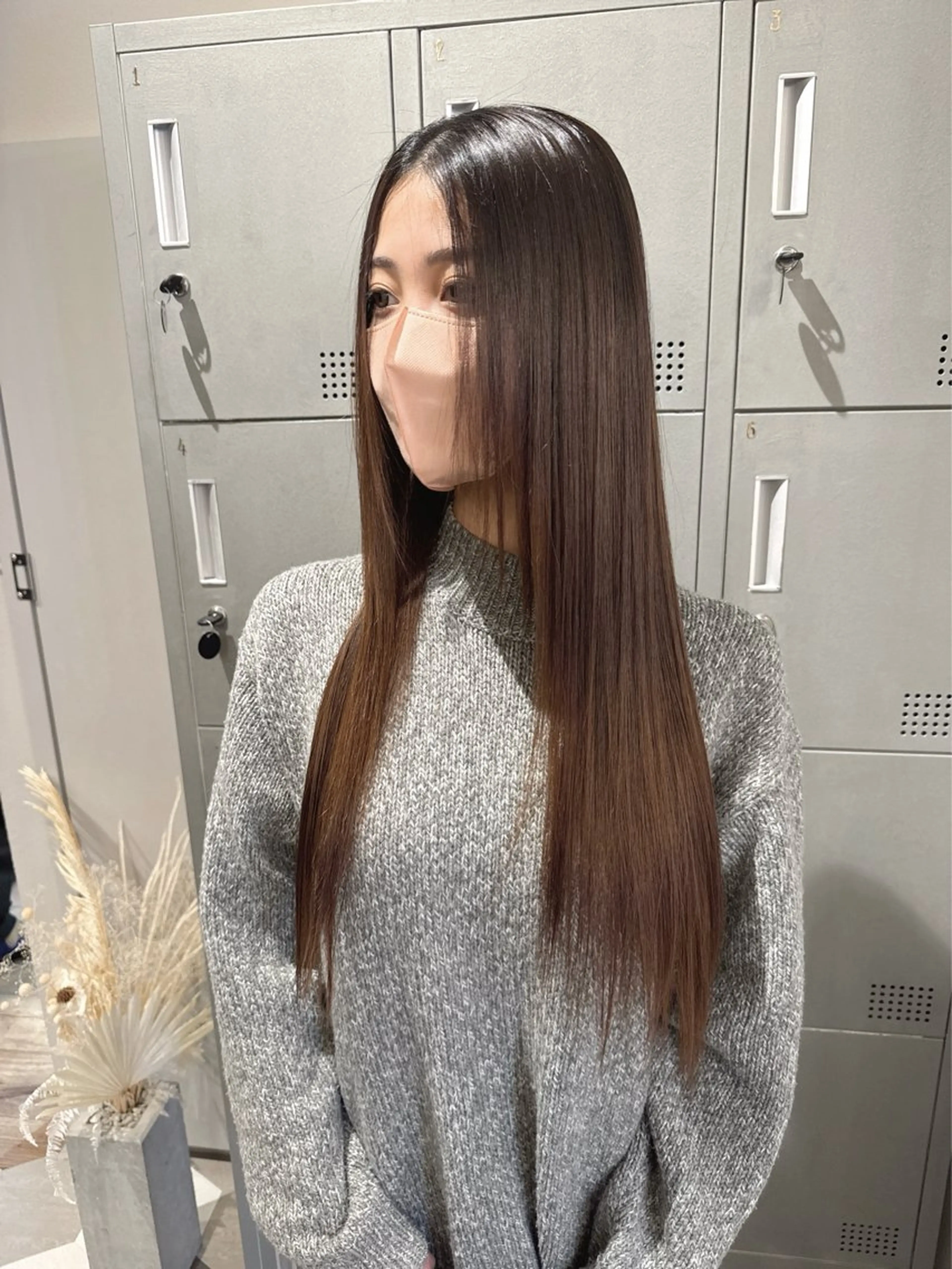 ロング 縮毛矯正 【天満1艶髪】潤艶/ 髪質改善🌹釣本竜哉のヘアスタイル