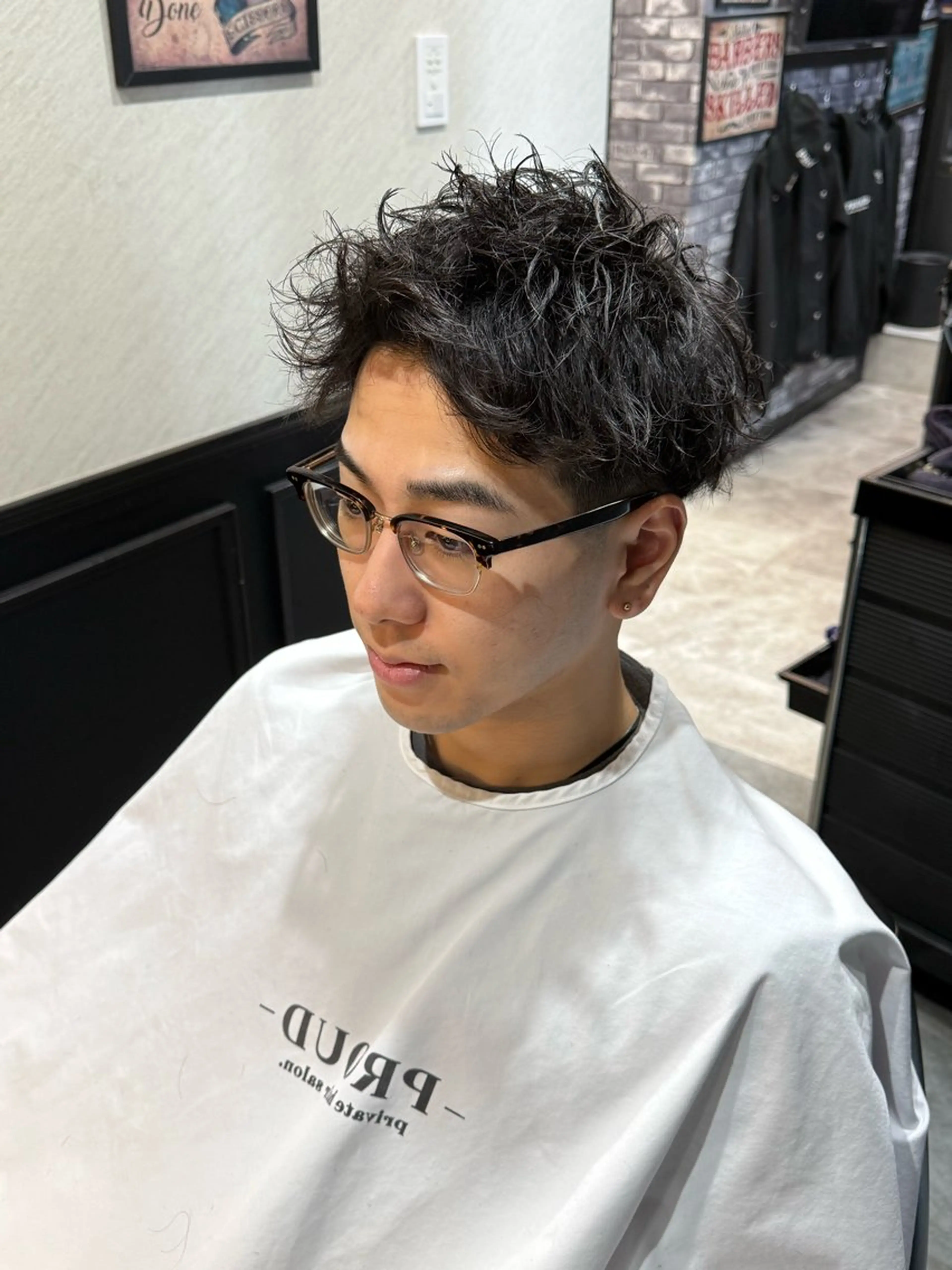 ショート メンズ専用 佐々木のヘアスタイル