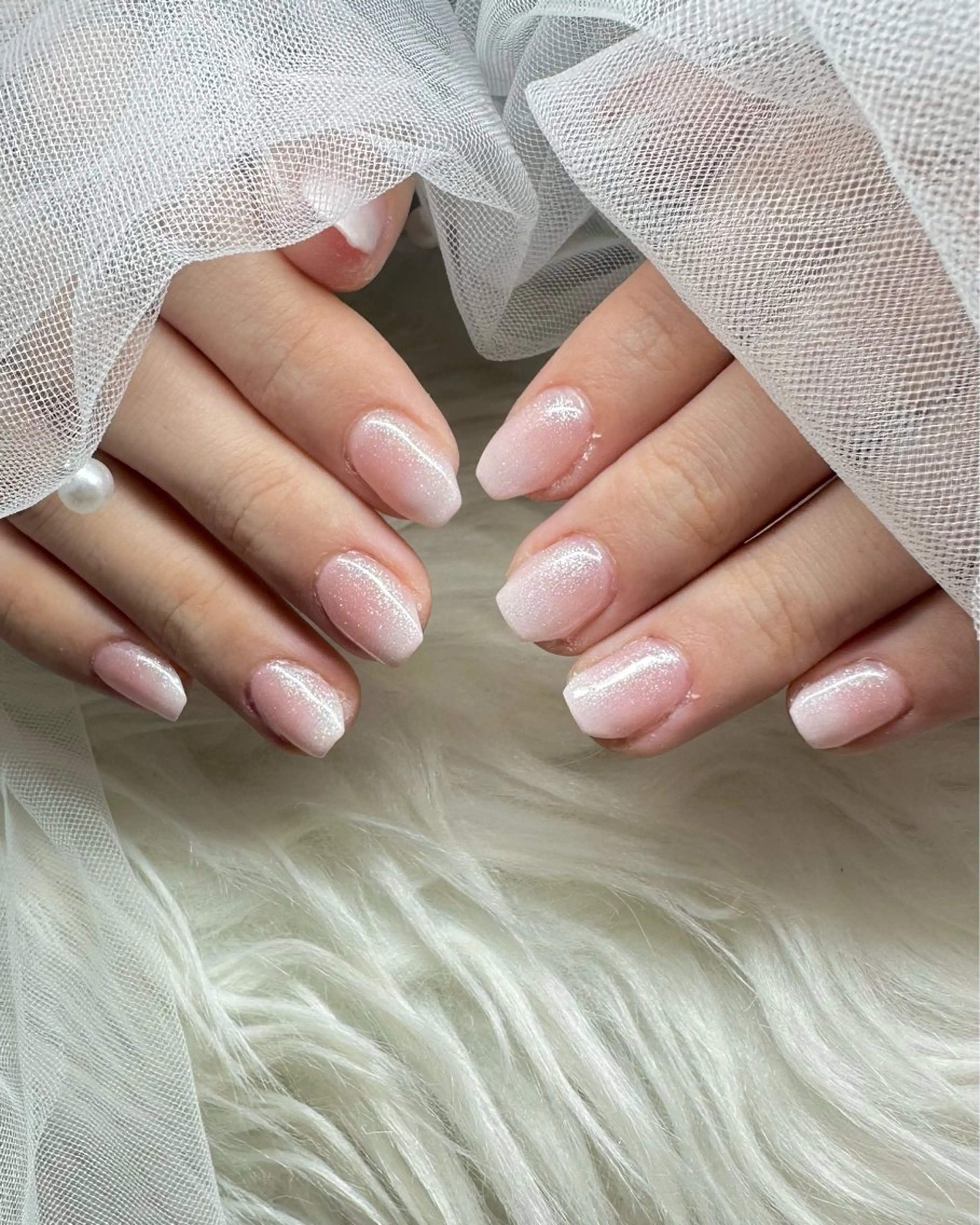 ネイル ラメ(グリッター) ハンドネイル touma Rinaのネイルデザイン