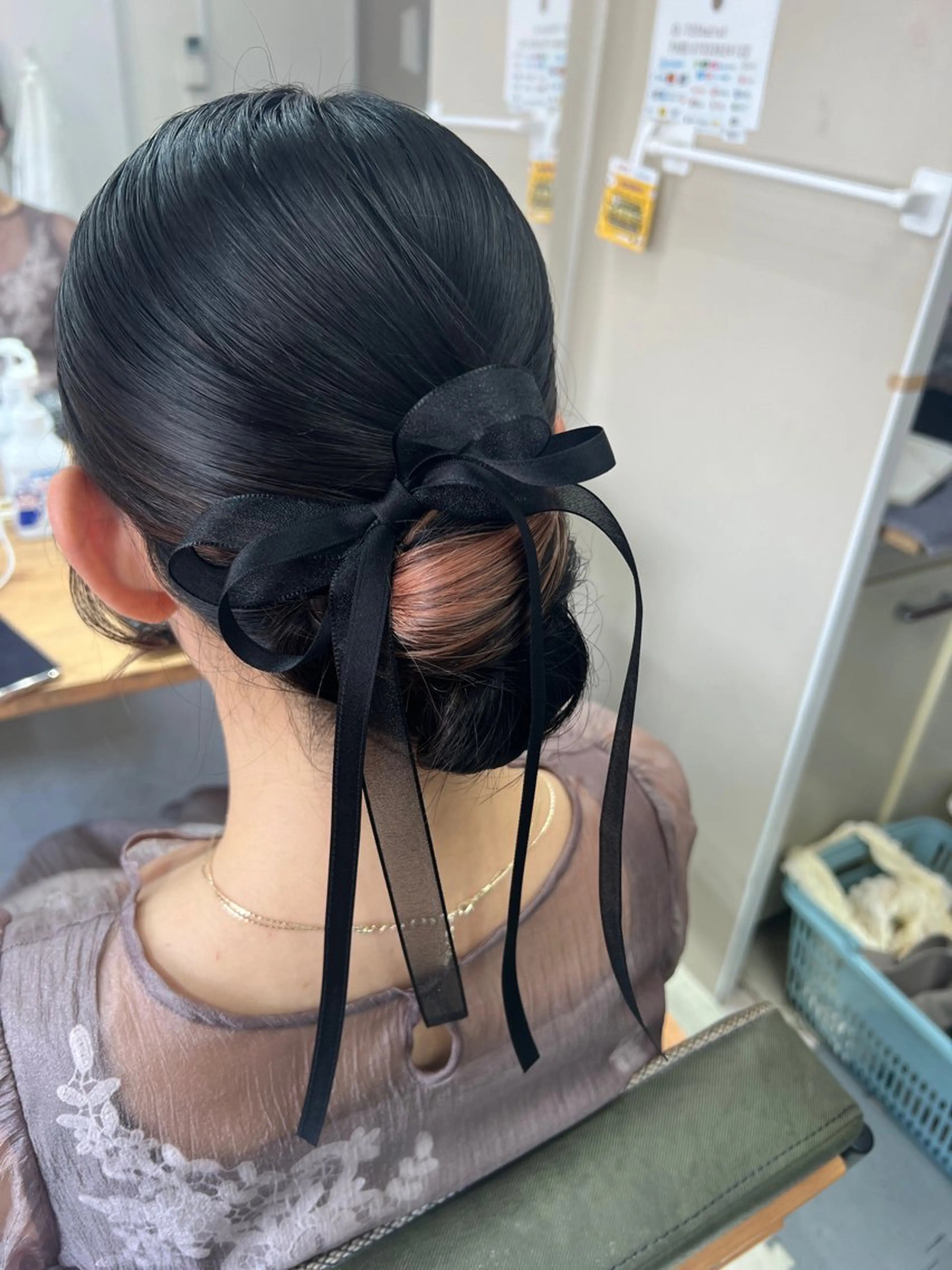 セミロング ヘアアレンジ 山室 敬義のヘアスタイル