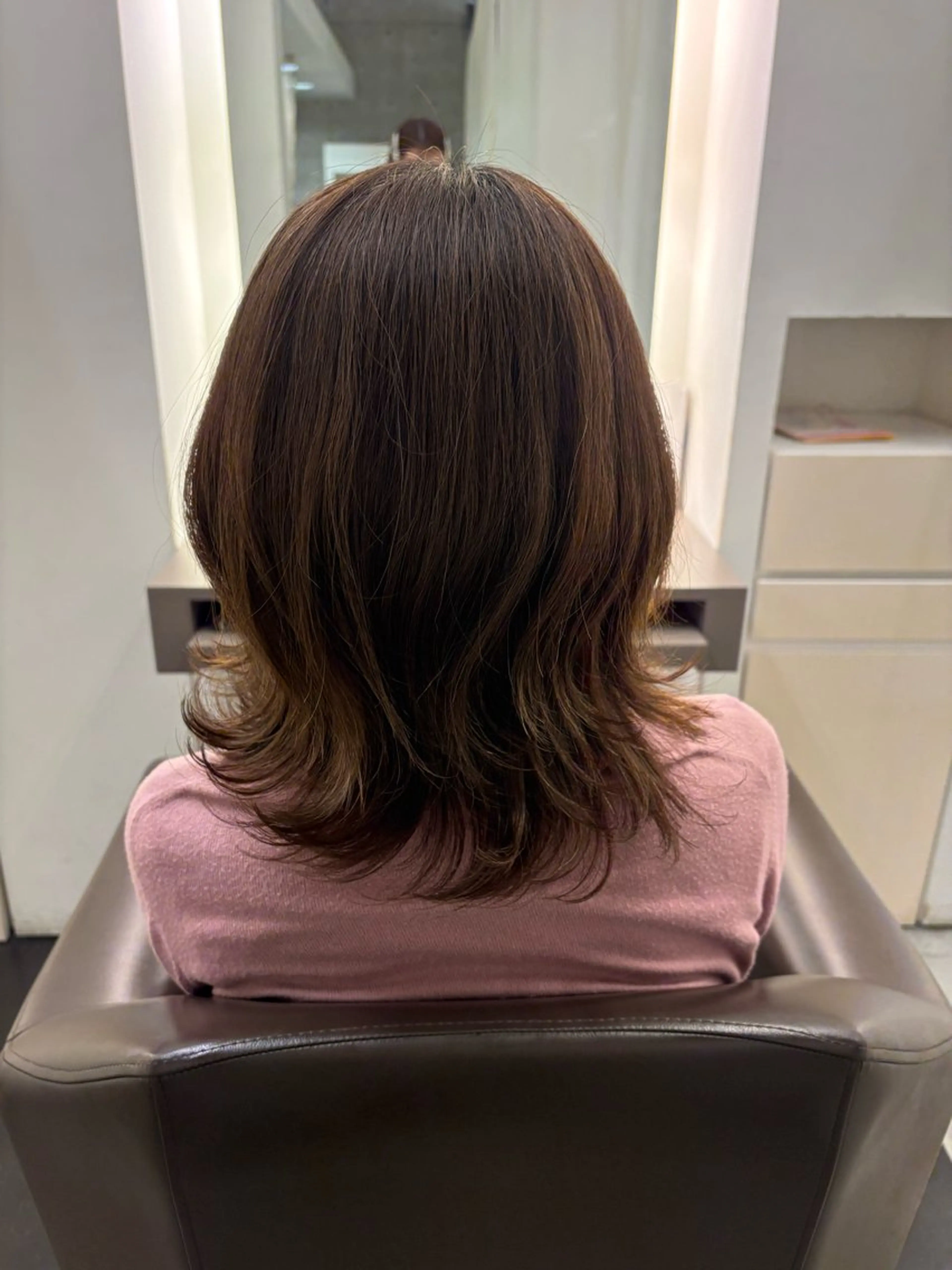 セミロング くびれヘア 田村 匡世のヘアスタイル