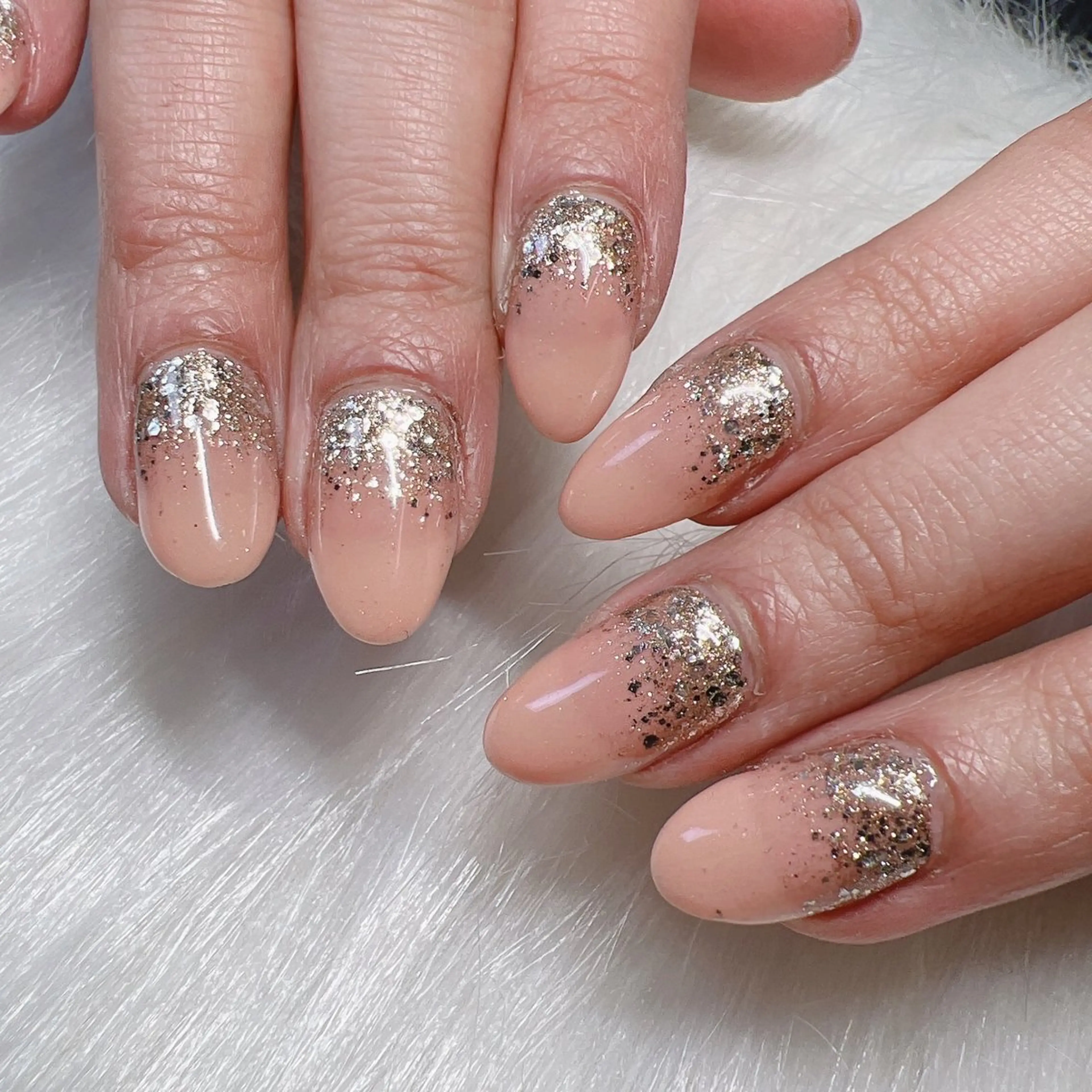 ネイル ラメ(グリッター) at Nailのネイルデザイン