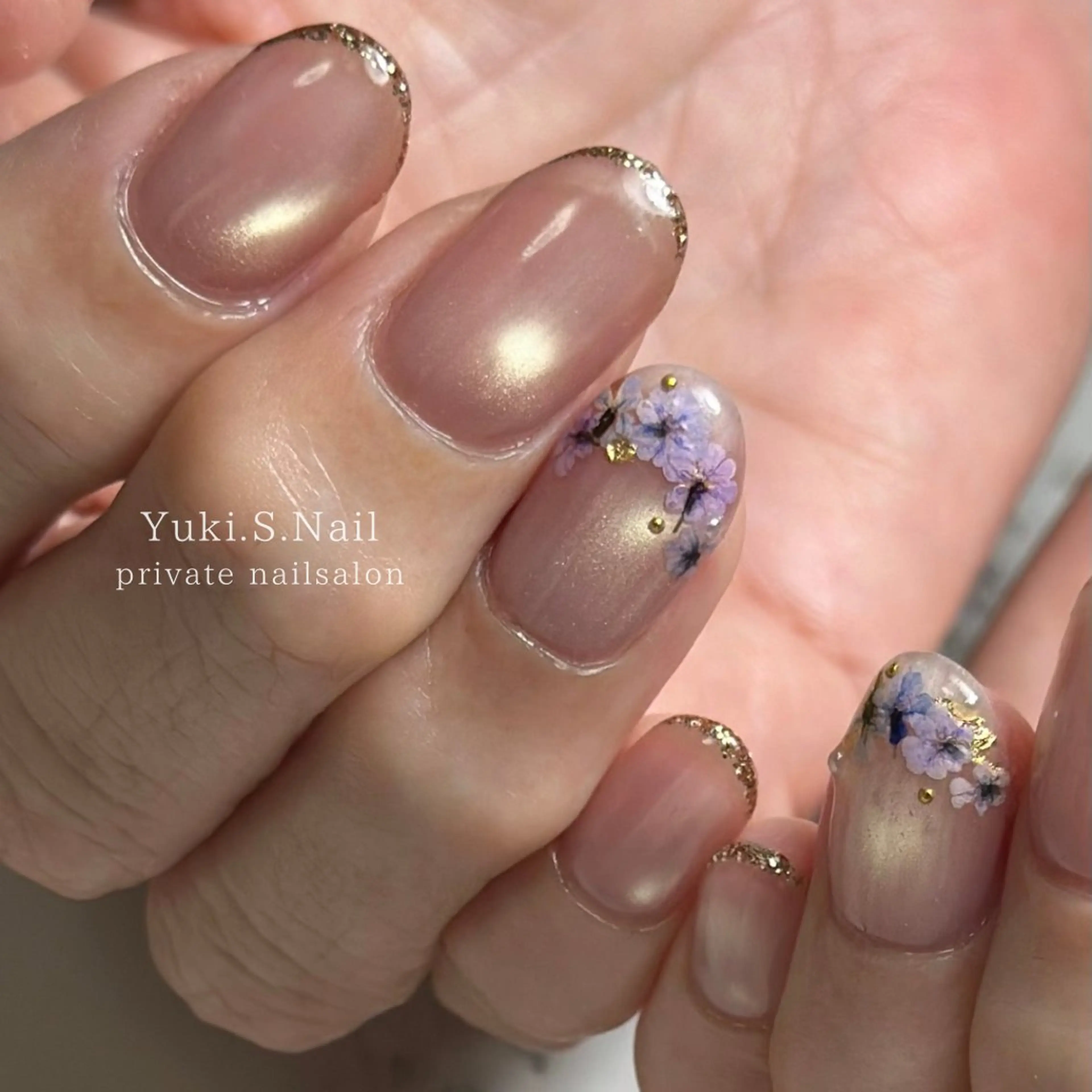ショート ハンドネイル Yuki S.Nailのネイルデザイン