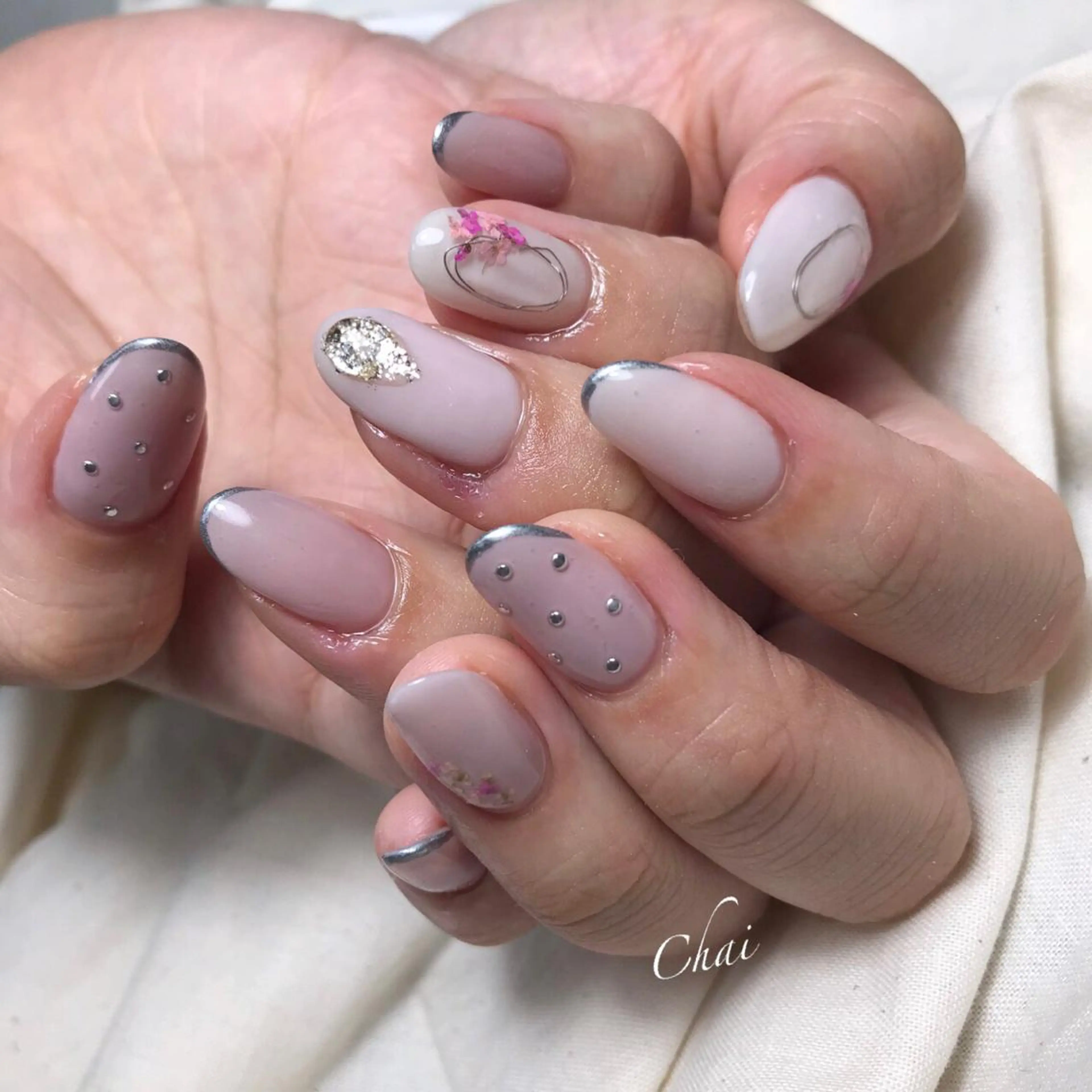 ネイル ハンドネイル 💅chainail _aiのネイルデザイン