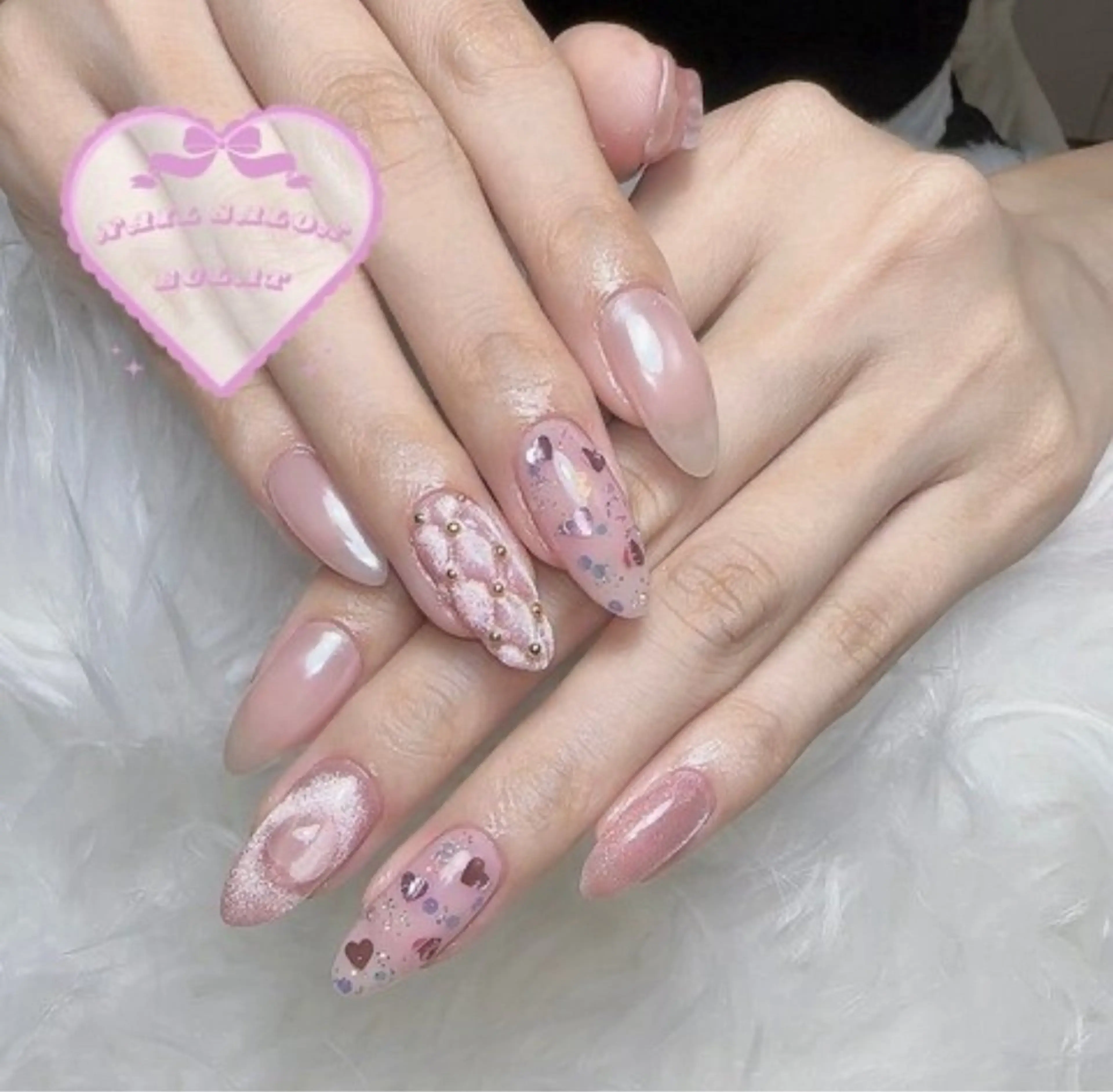 ネイル ハンドネイル Eclat さやのネイルデザイン