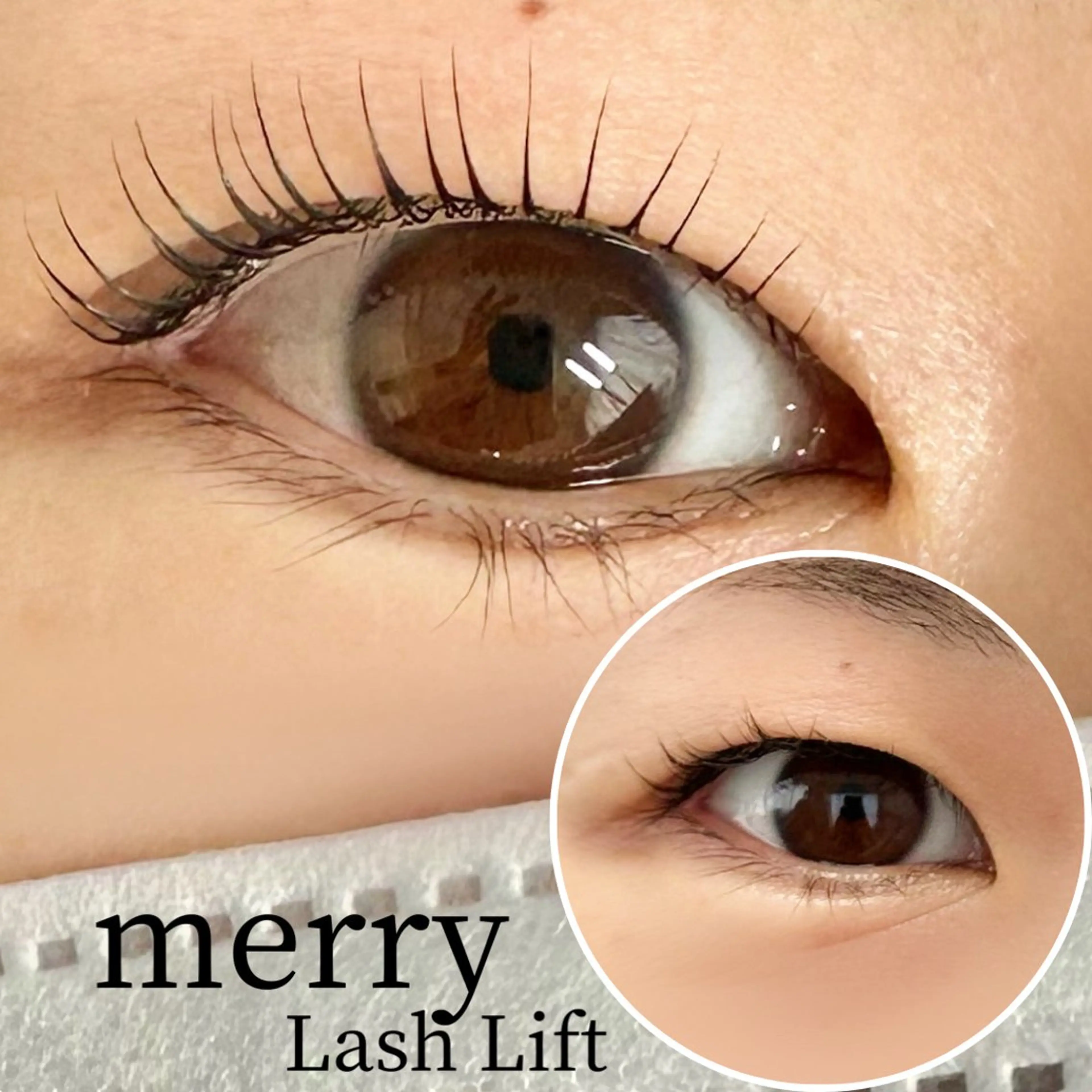 マツエク・マツパ merry Lash Liftのマツエク・マツパデザイン