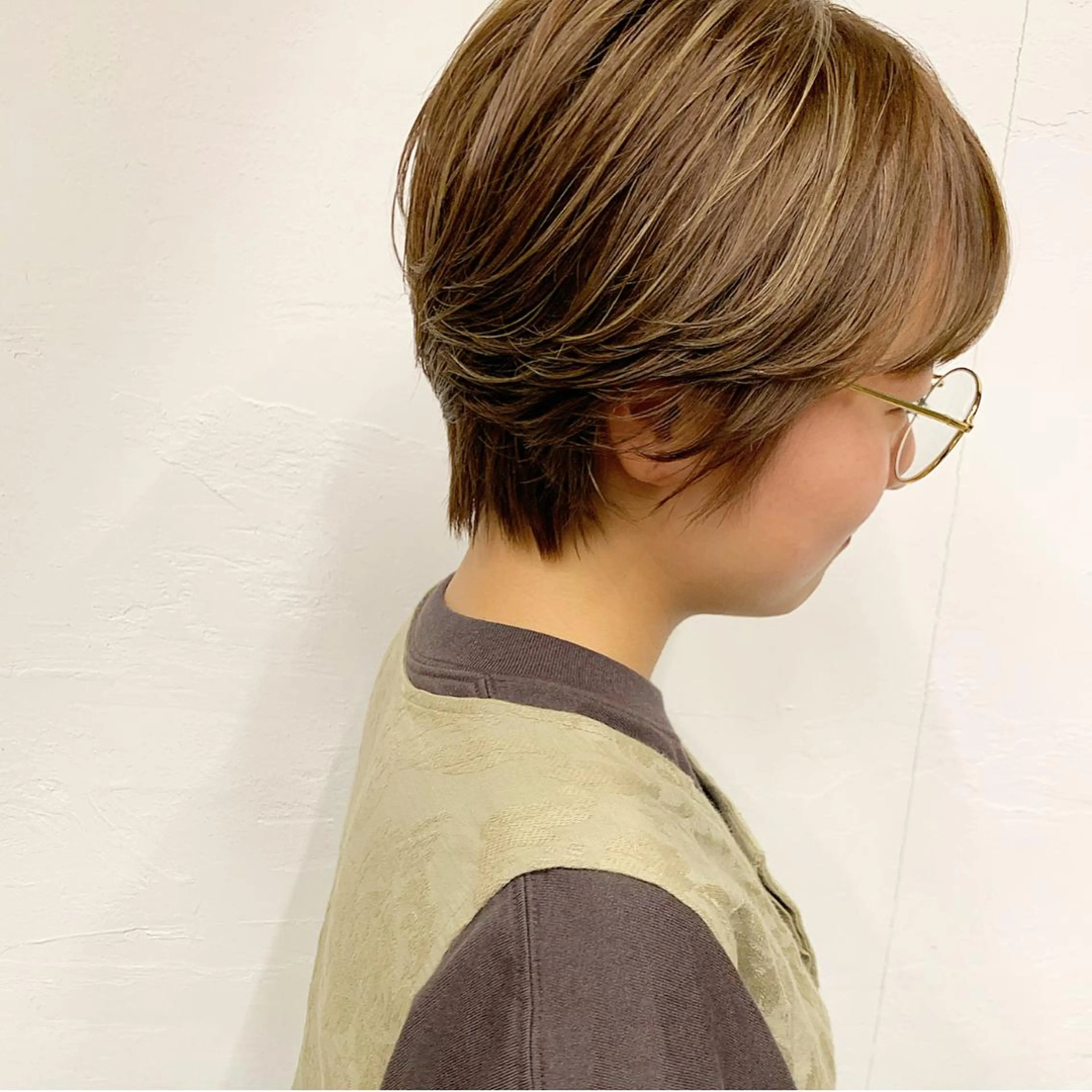 ショート パーマ/パーマ落とし /藤木舜太のヘアスタイル