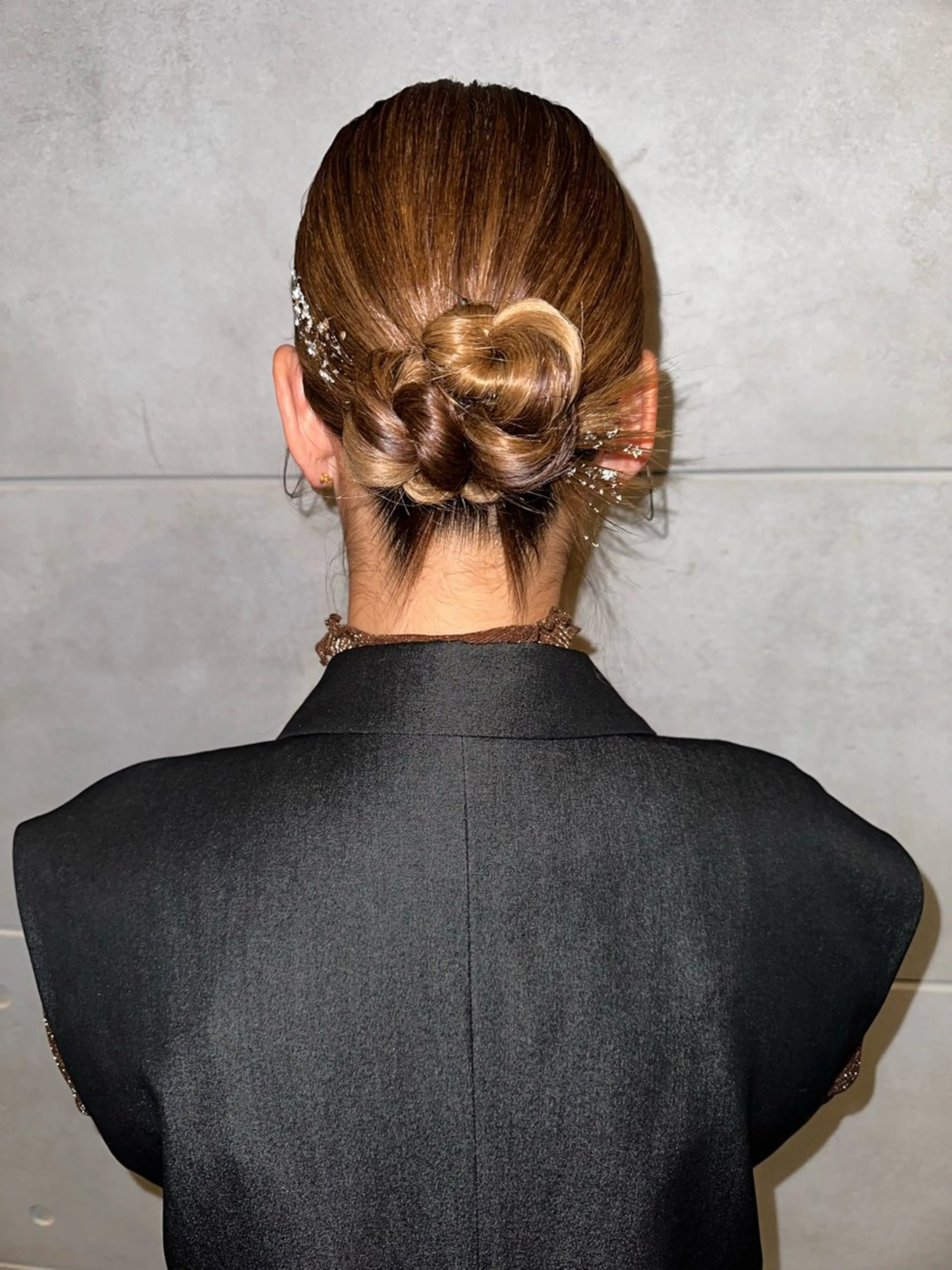 セミロング ヘアアレンジ 吉野 華乃のヘアスタイル