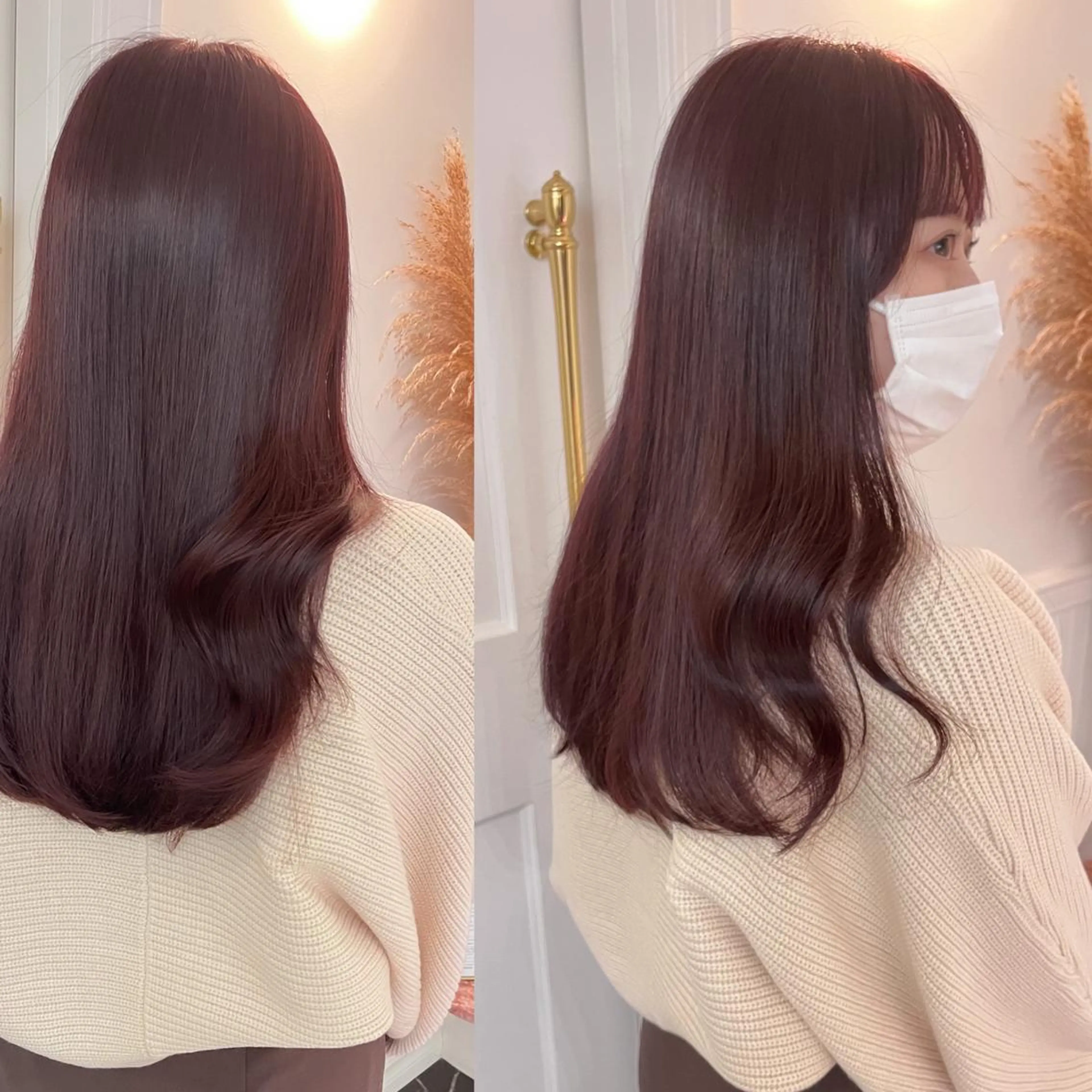 ロング カラー ブリーチ ヘアカラー miyu /トレンド カラー×艶髪のヘアスタイル