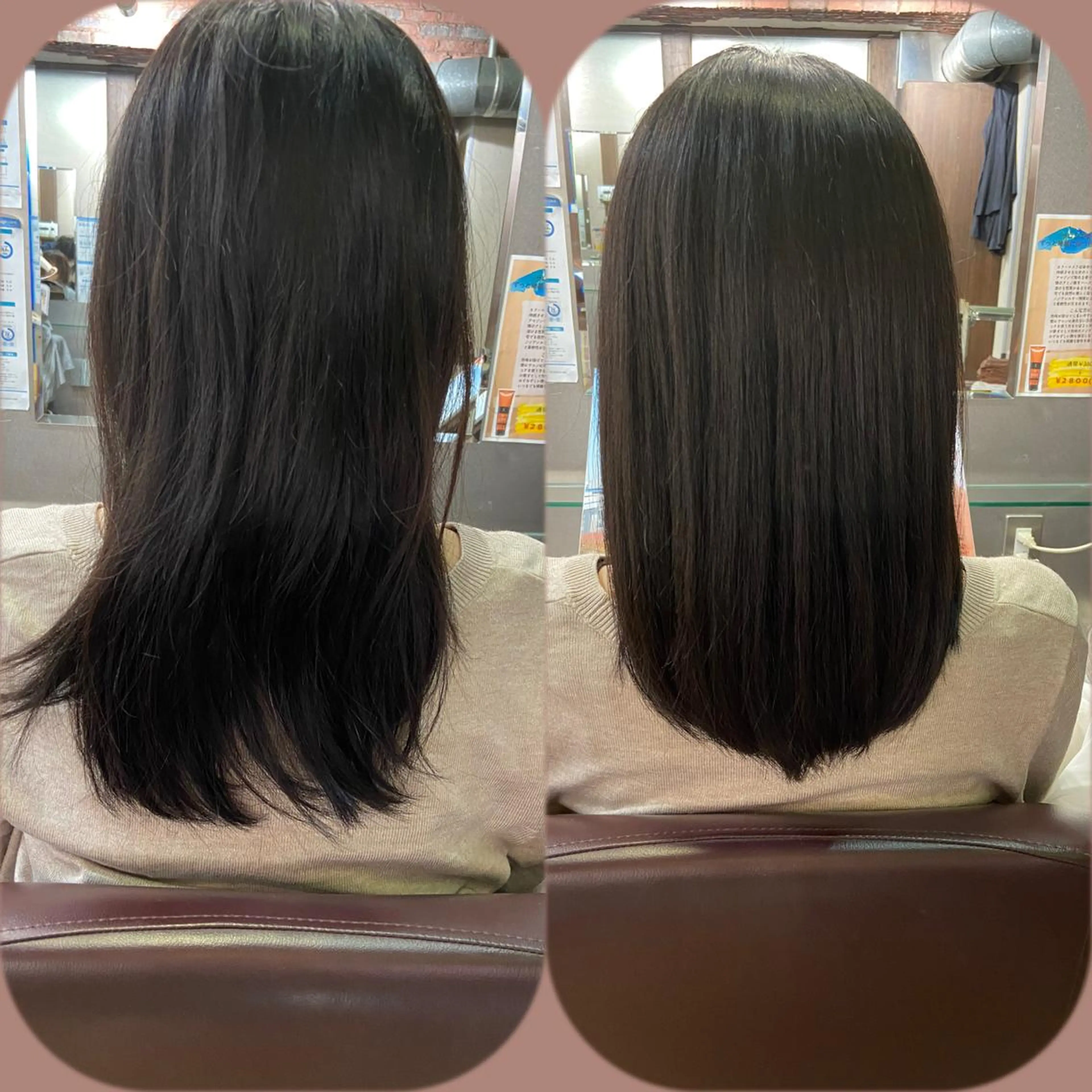 セミロング 髪質改善資格保持者/ ナツミのヘアスタイル