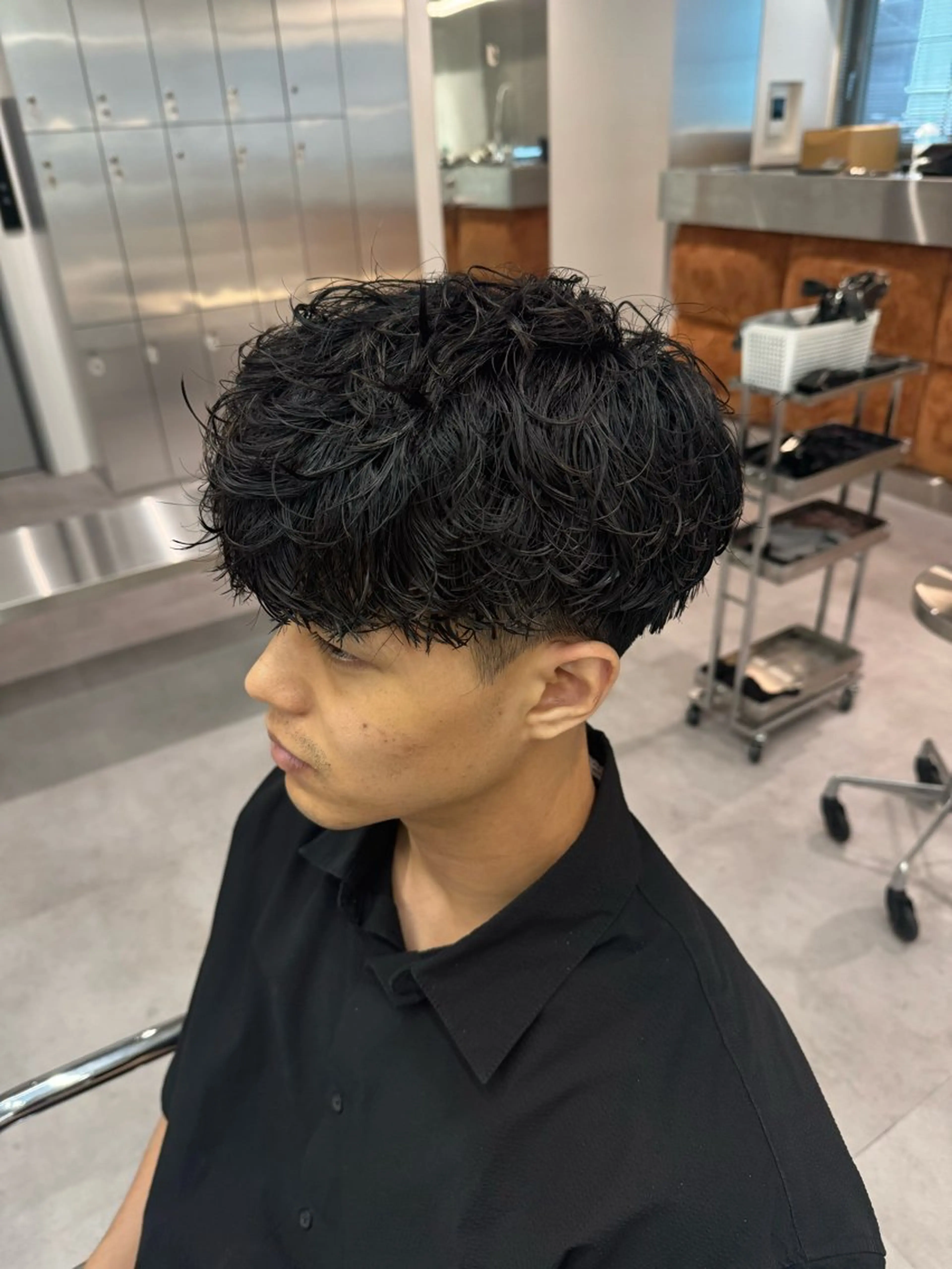 パーマ メンズ メンズパーマ ブリーチ/パーマ特化 片平和寿のヘアスタイル