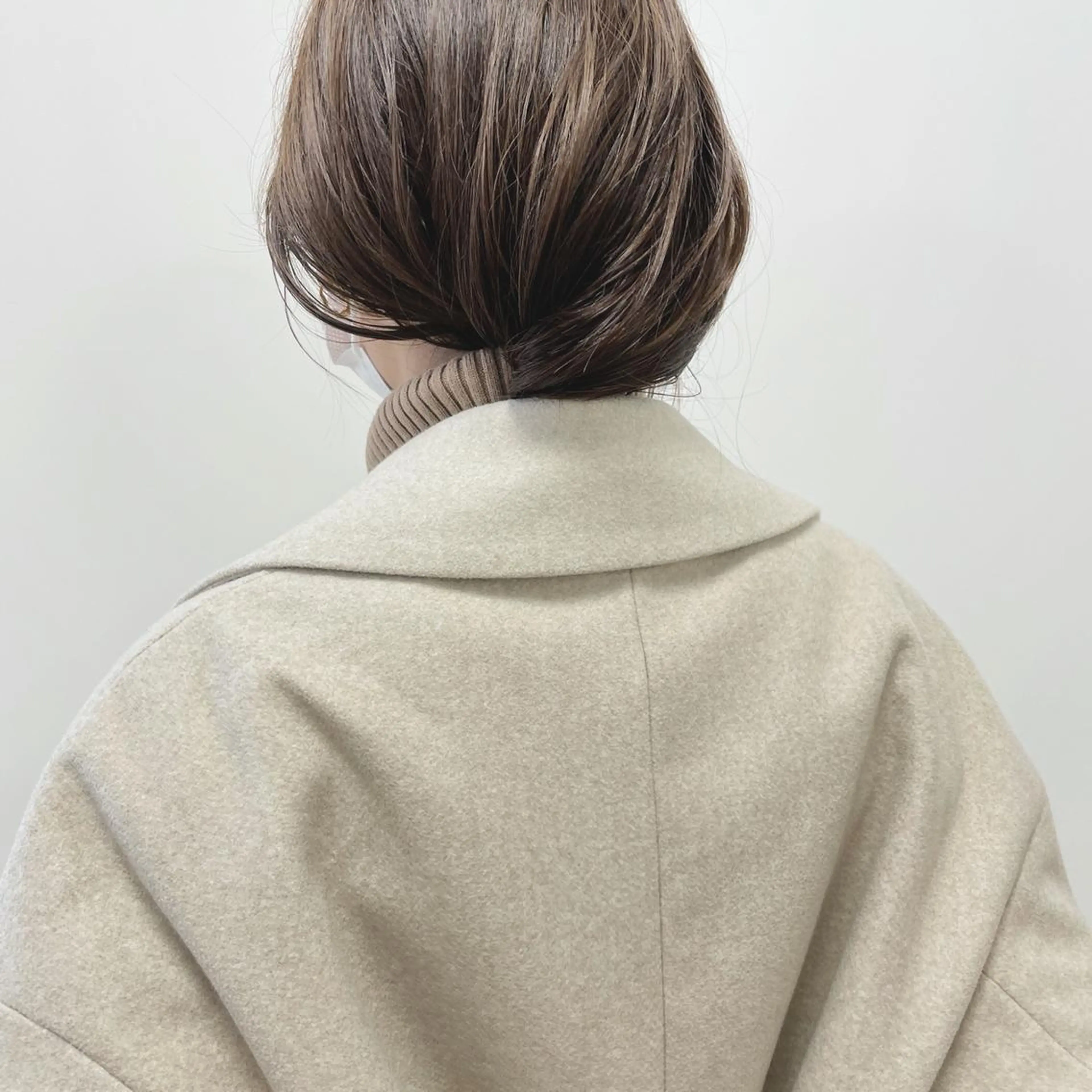 セミロング カラー HARUNA/ミセス 大人ショートヘアのヘアスタイル