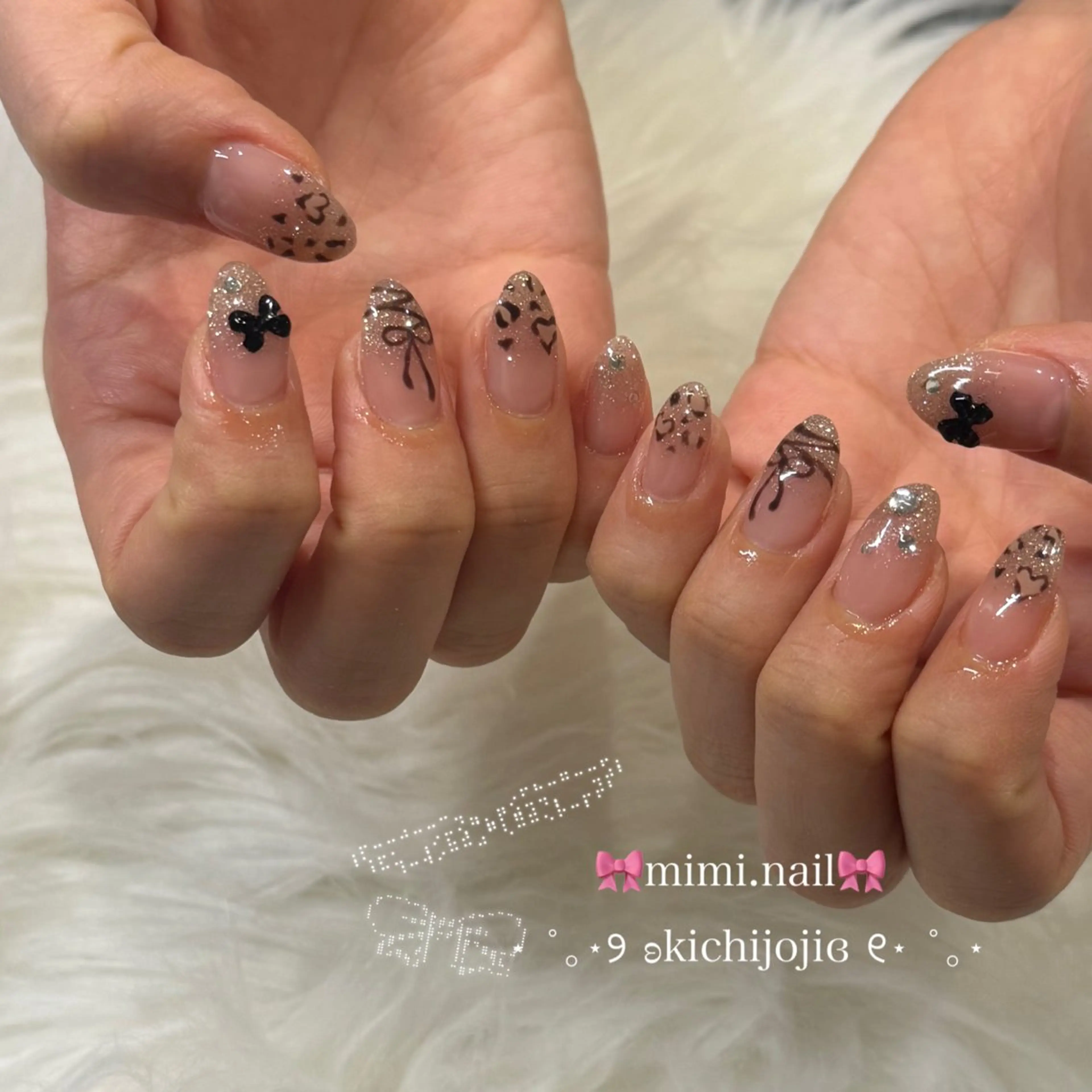 ネイル ハンドネイル coco.nail/ y2k/ワンホンのネイルデザイン