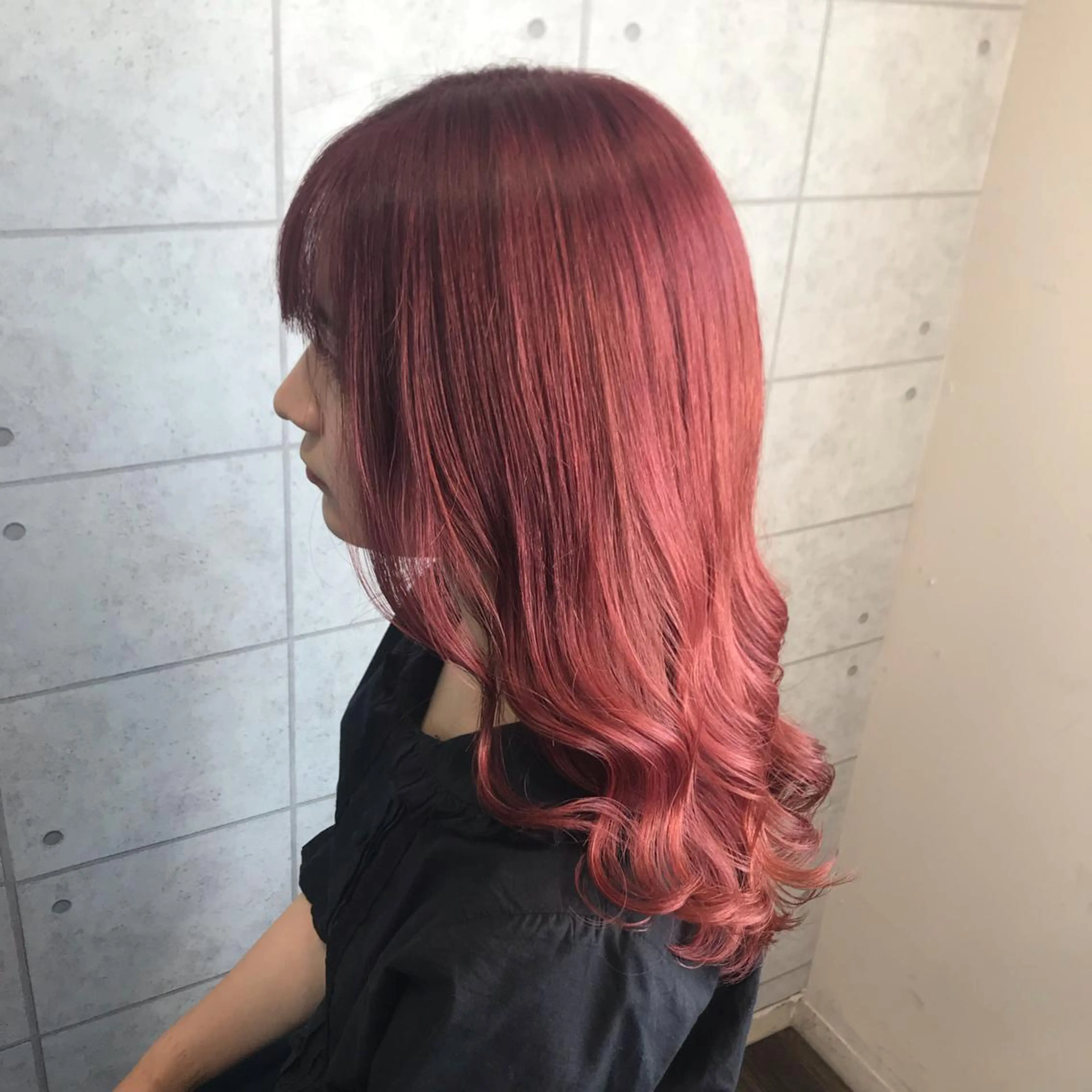 ロング カラー 烏丸韓国ヘア🇰🇷 ayaka🎀のヘアスタイル