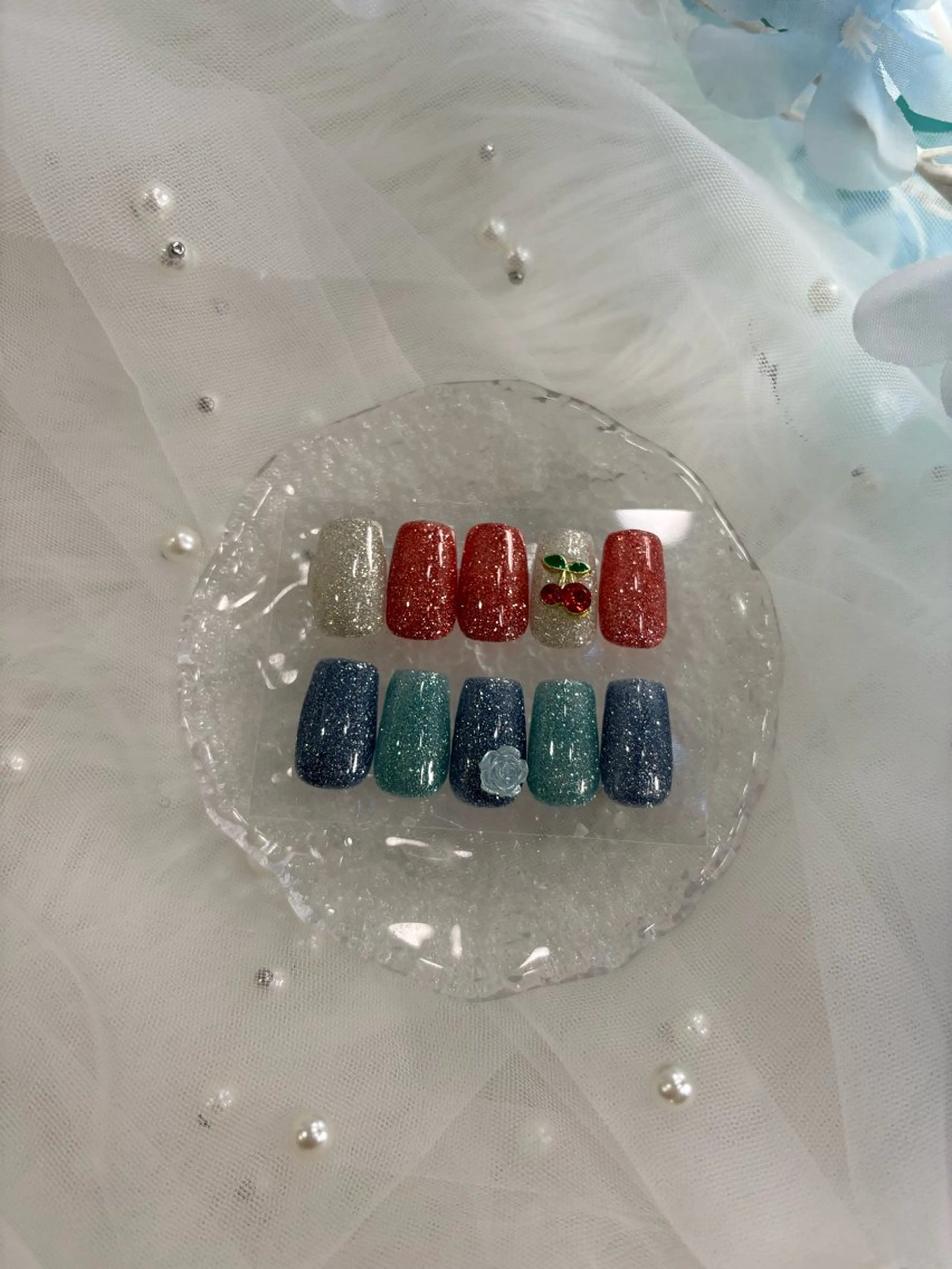 ネイル ハンドネイル Mermaid nail/Erikaのネイルデザイン