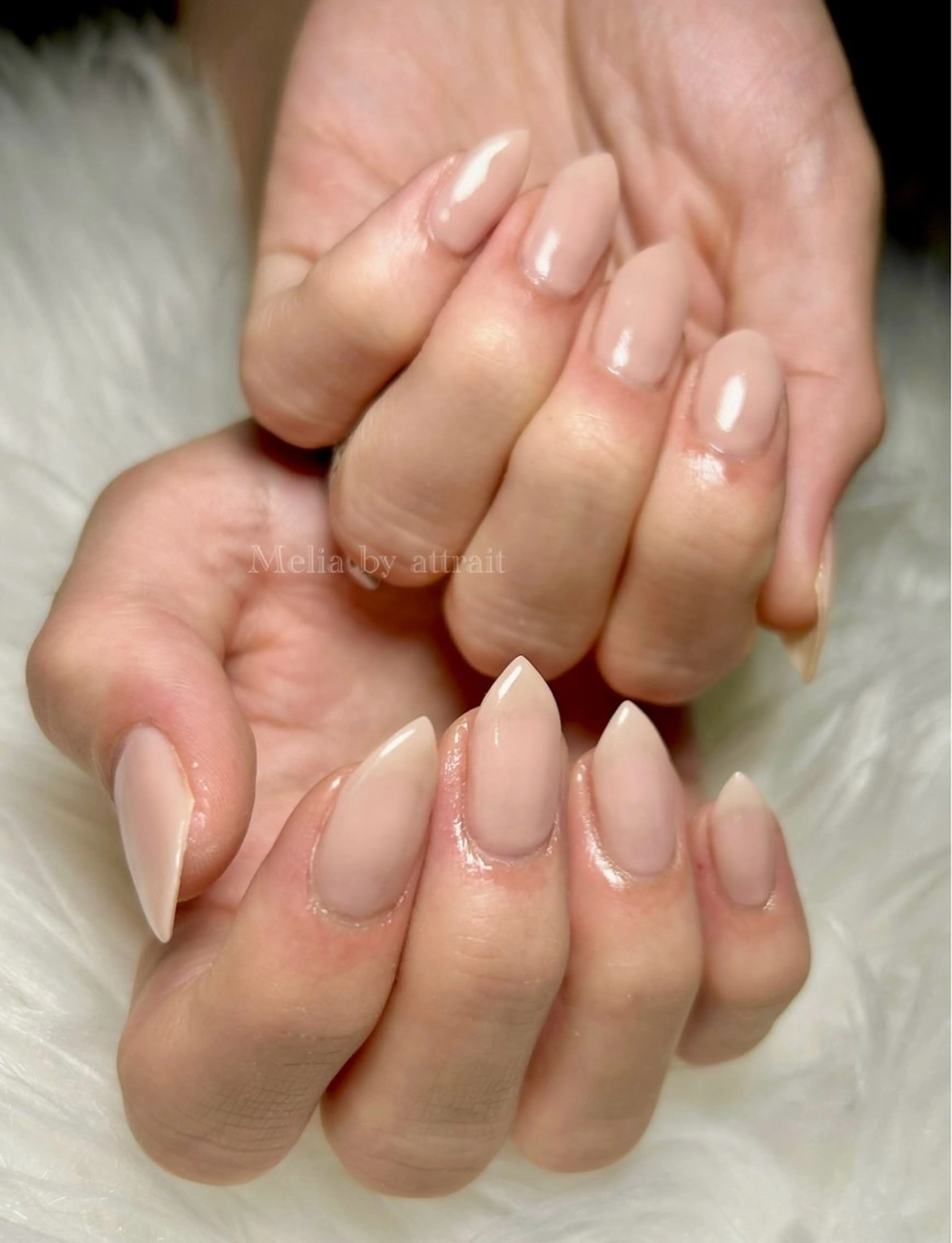 ネイル Melia by attrait所属・Melia by attrait🌿杏のネイルデザイン