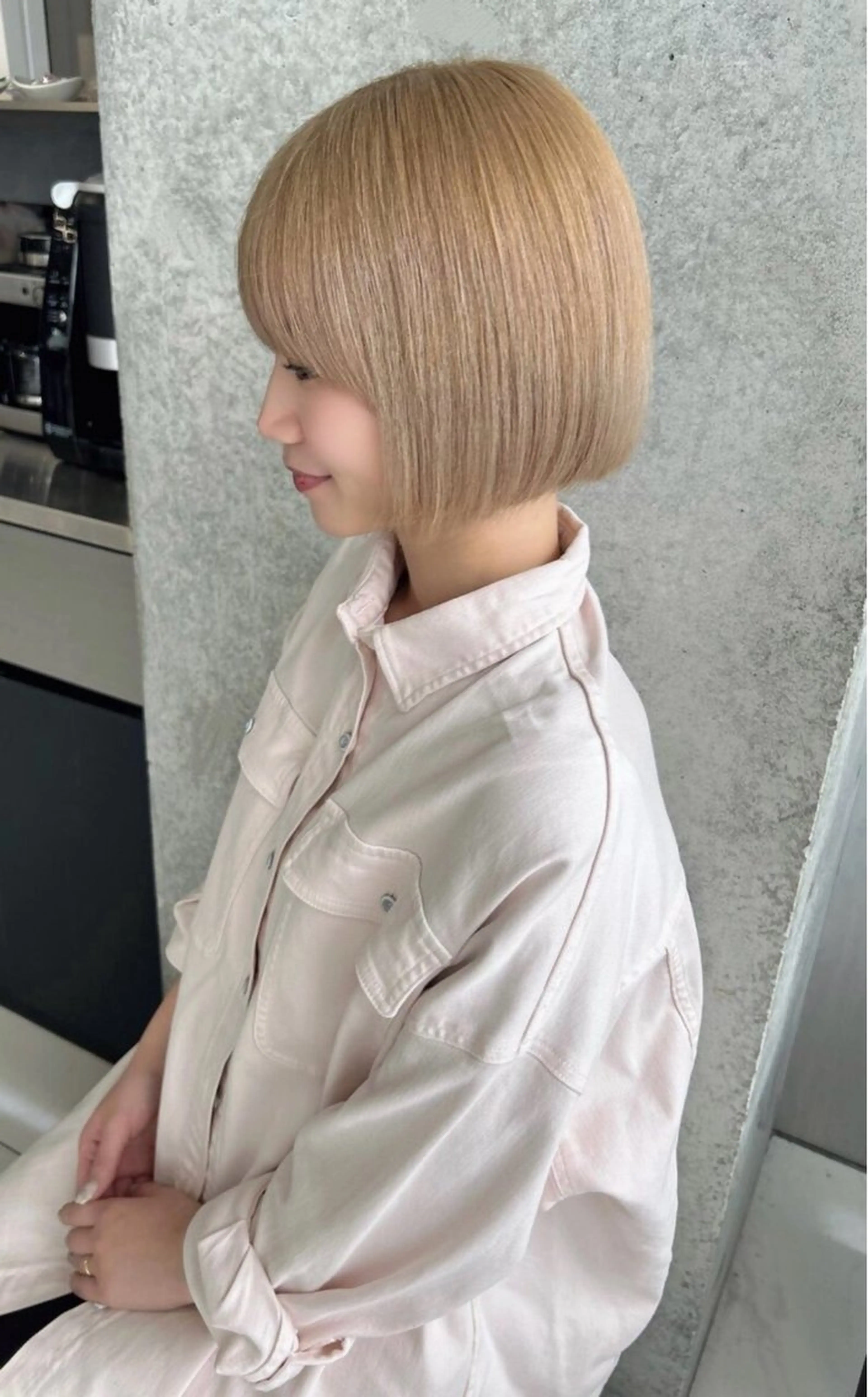 ショート カット 山本 陽女のヘアスタイル