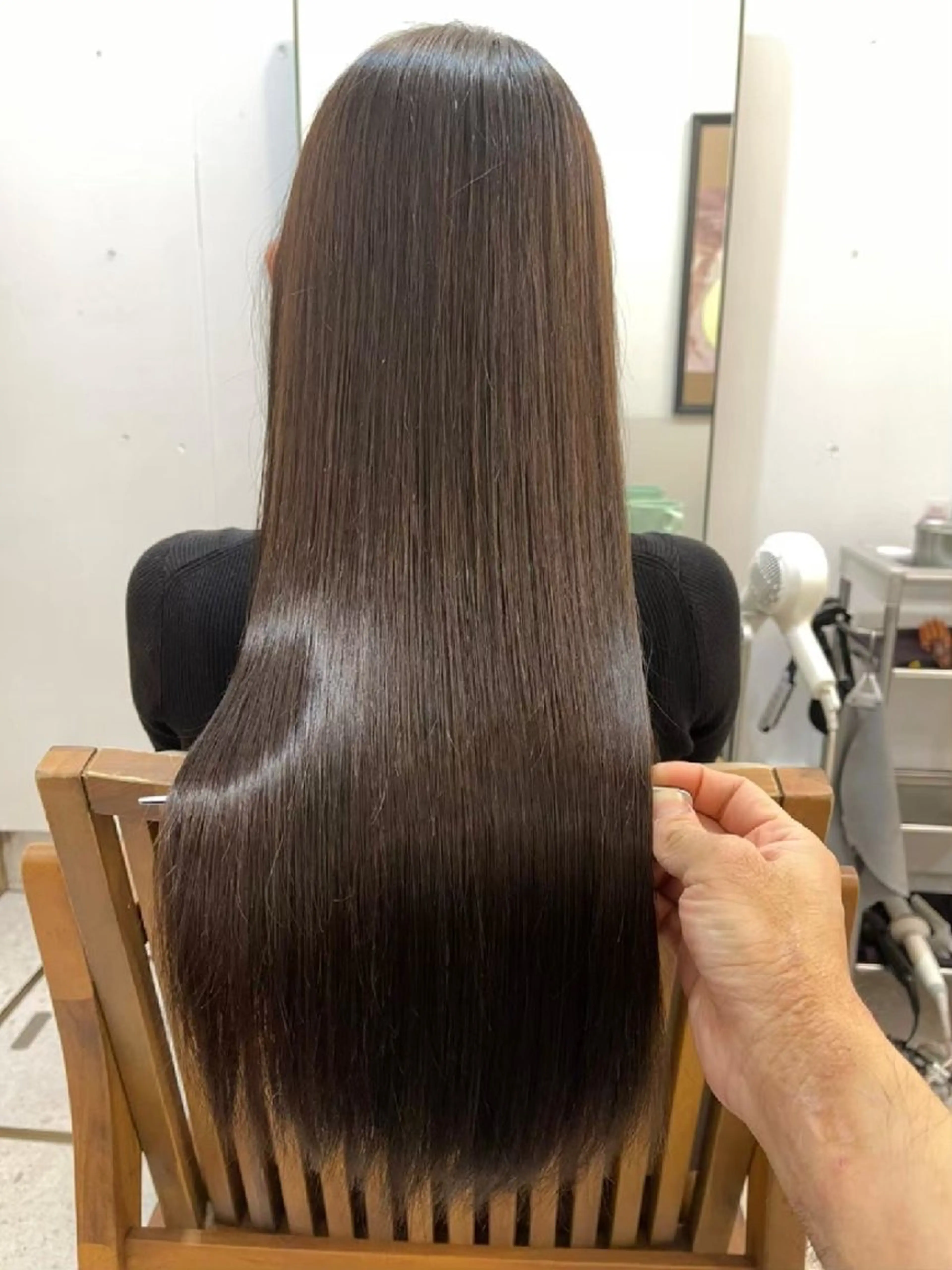 【髪質改善プレミアムコース】カット+美髪カラー+BYKARTEトリートメント(HONEY最高ランクコース)の写真