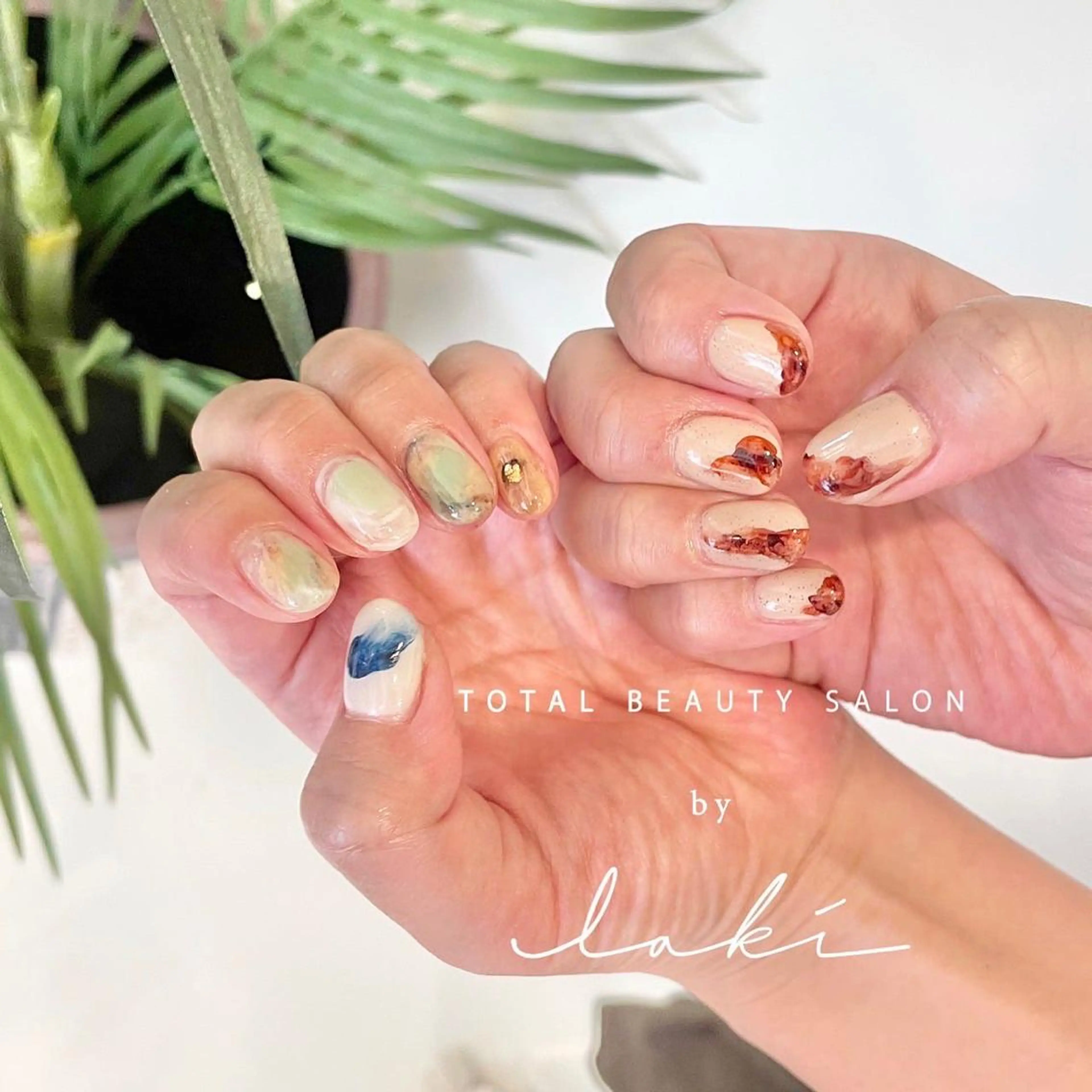 ネイル ニュアンスネイル ハンドネイル by lakiのネイルデザイン
