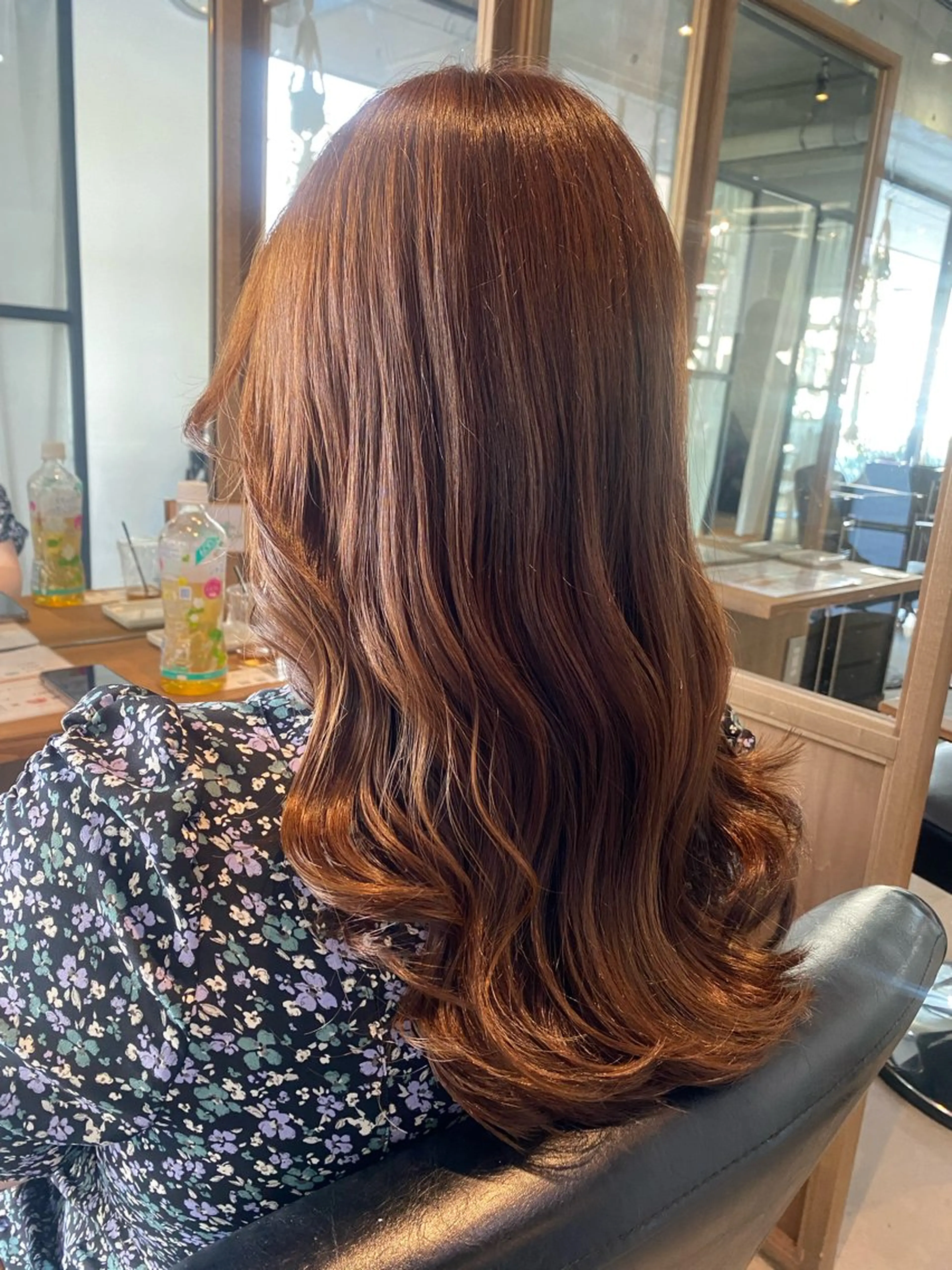 セミロング カット ヘアカラー FERIA池田 石田較貴のヘアスタイル