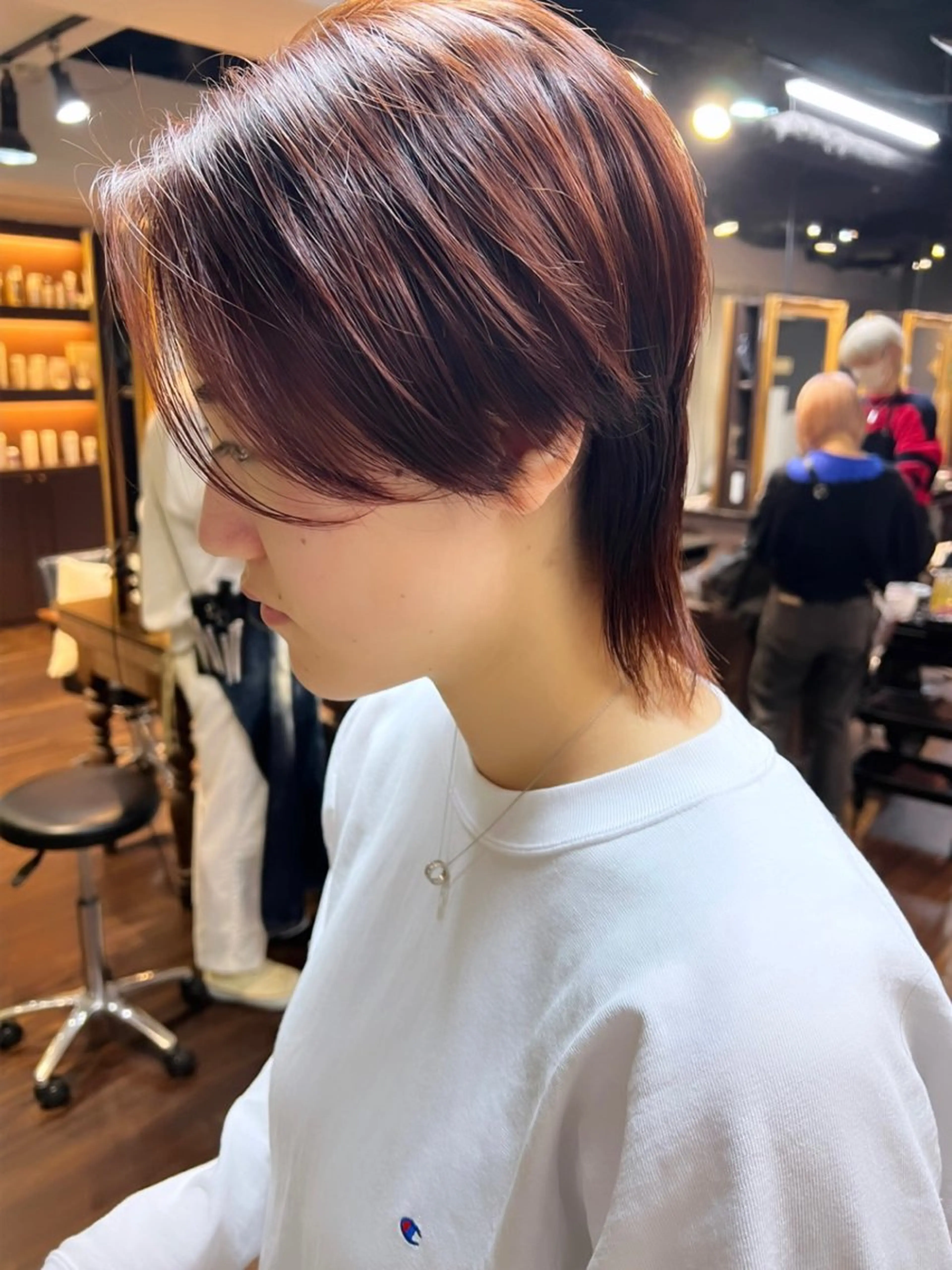 ショート カラー ブリーチ ケアブリーチ 透明感カラー デザインカラー ダブルカラー ハイトーン/ボブ 🎀sonokaのヘアスタイル