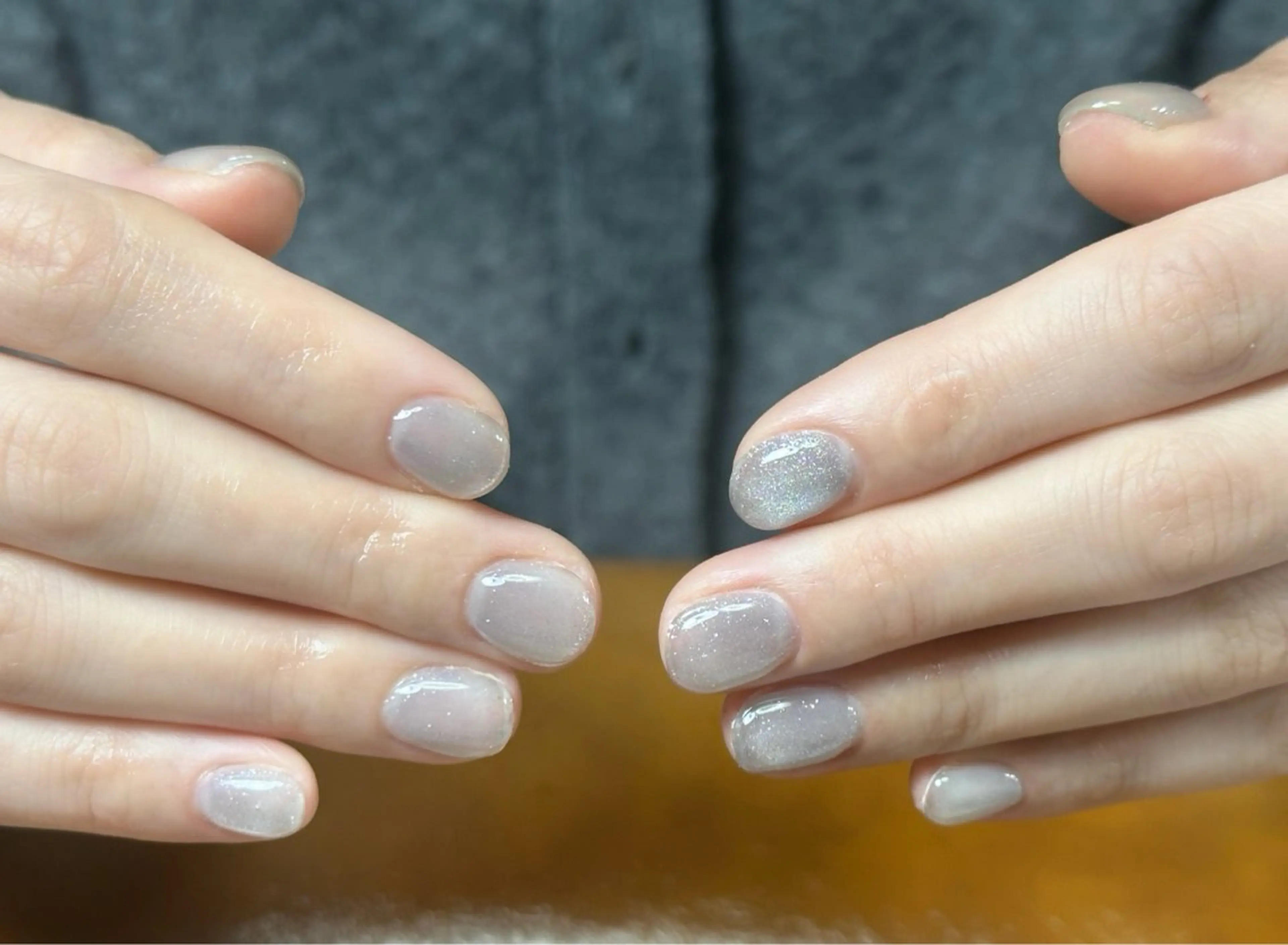 ネイル フットネイル ジェルネイル マグネットネイル 持ち込み ニュアンスネイル ハンドネイル Miri nail salonのネイルデザイン