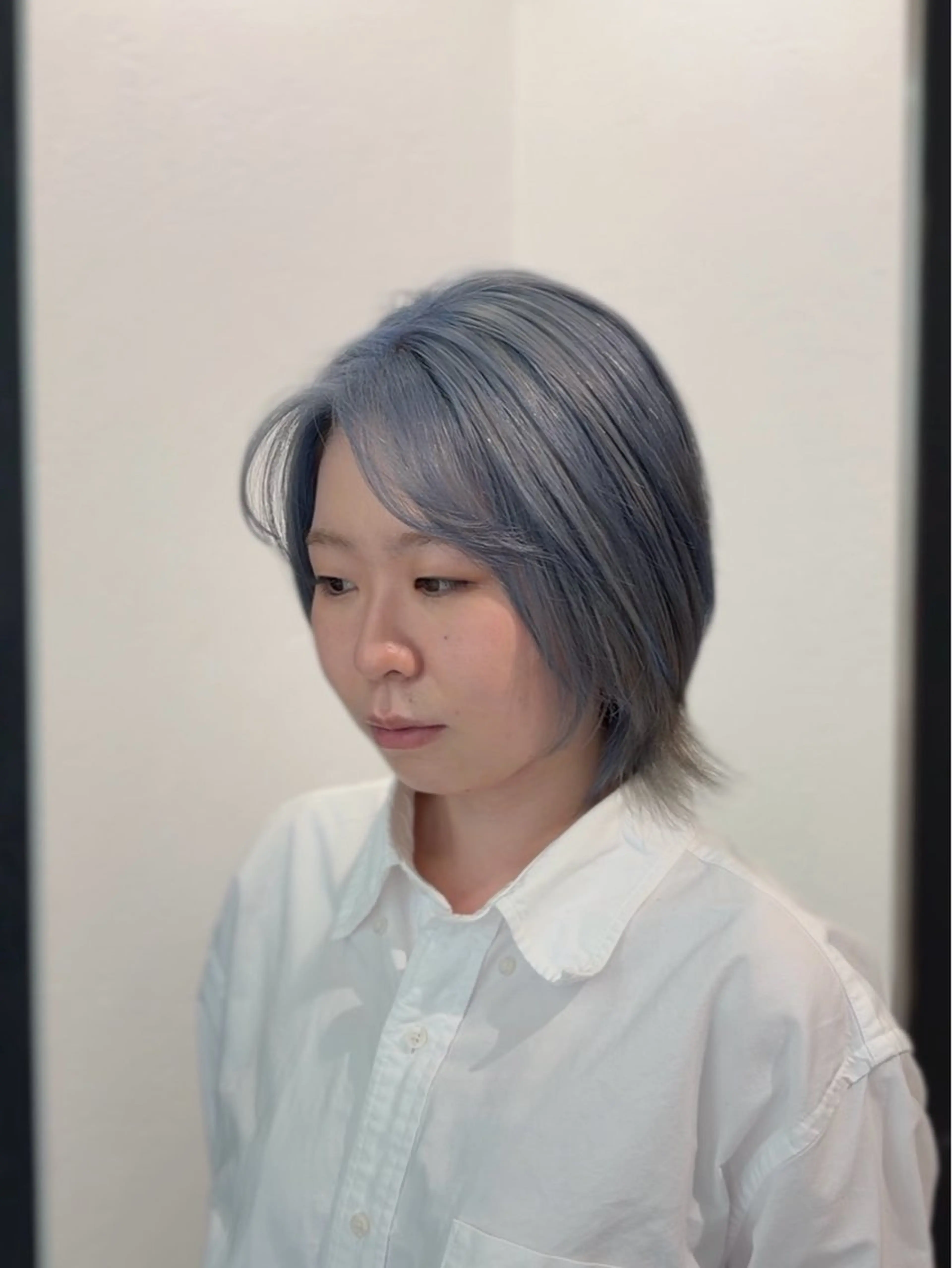 カラー ブリーチ・デザイン カラー/江原のヘアスタイル