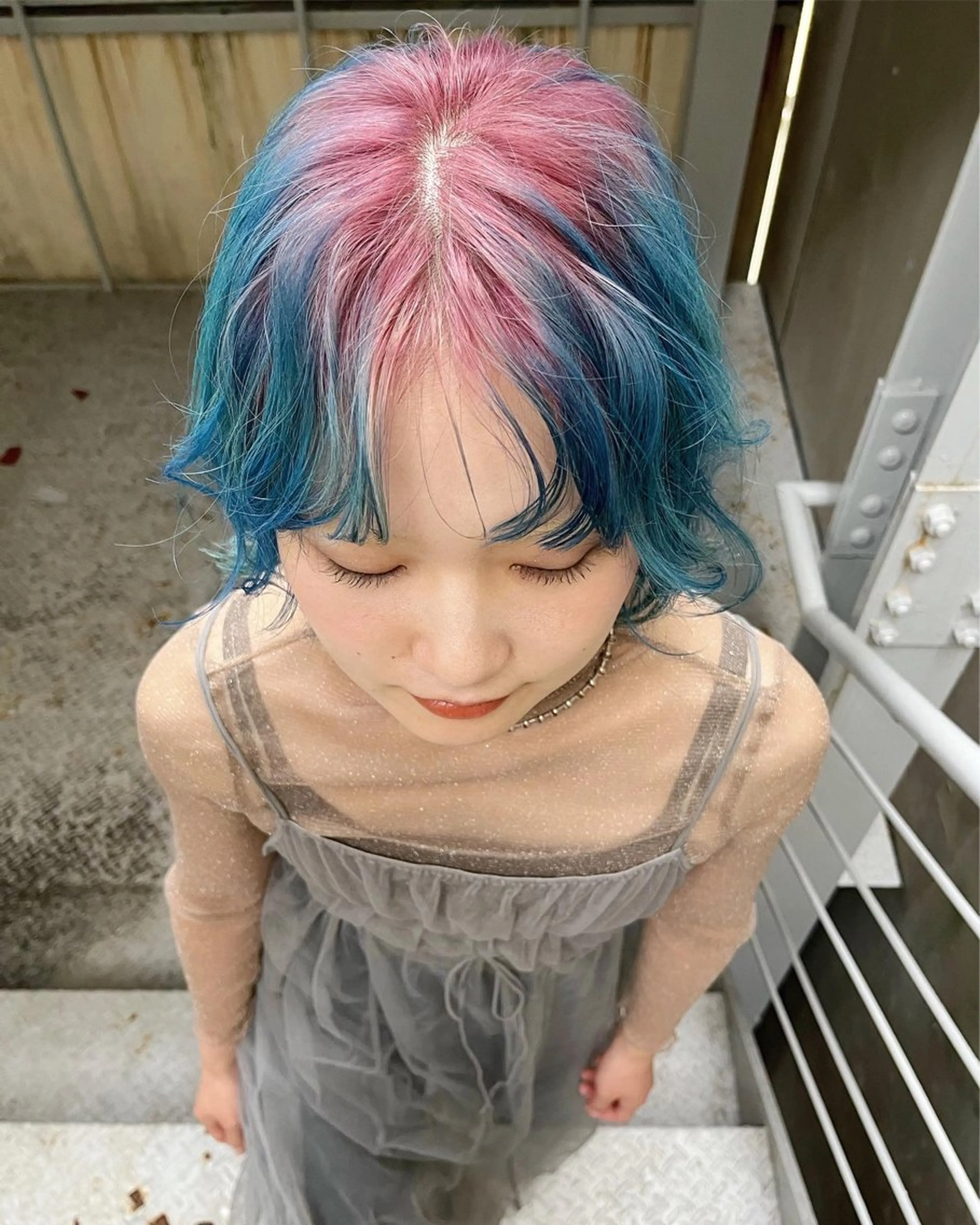 ショート ハイトーン/ショート 村上淳乃🐥のヘアスタイル